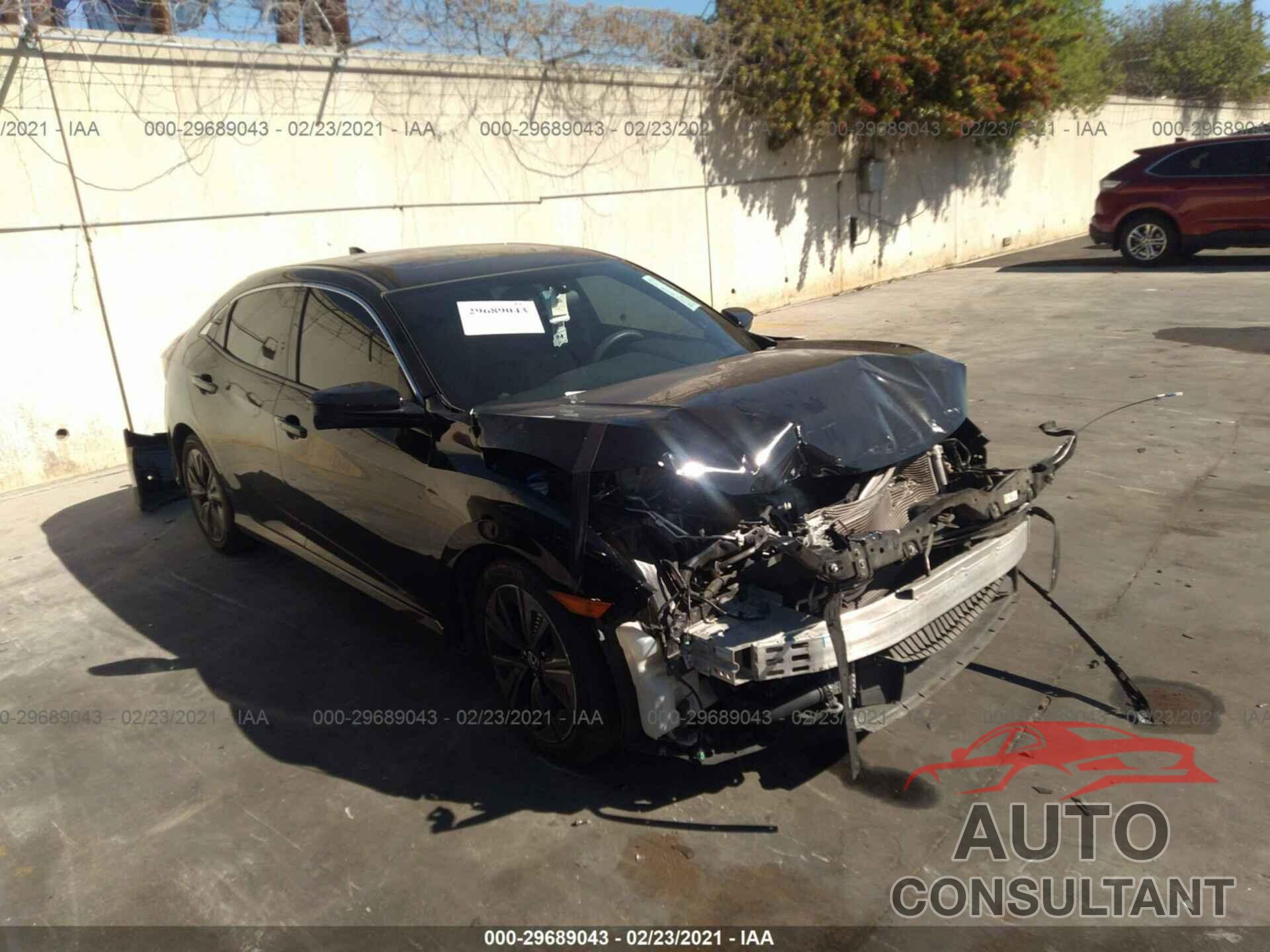 HONDA CIVIC HATCHBACK 2018 - SHHFK7H56JU409750