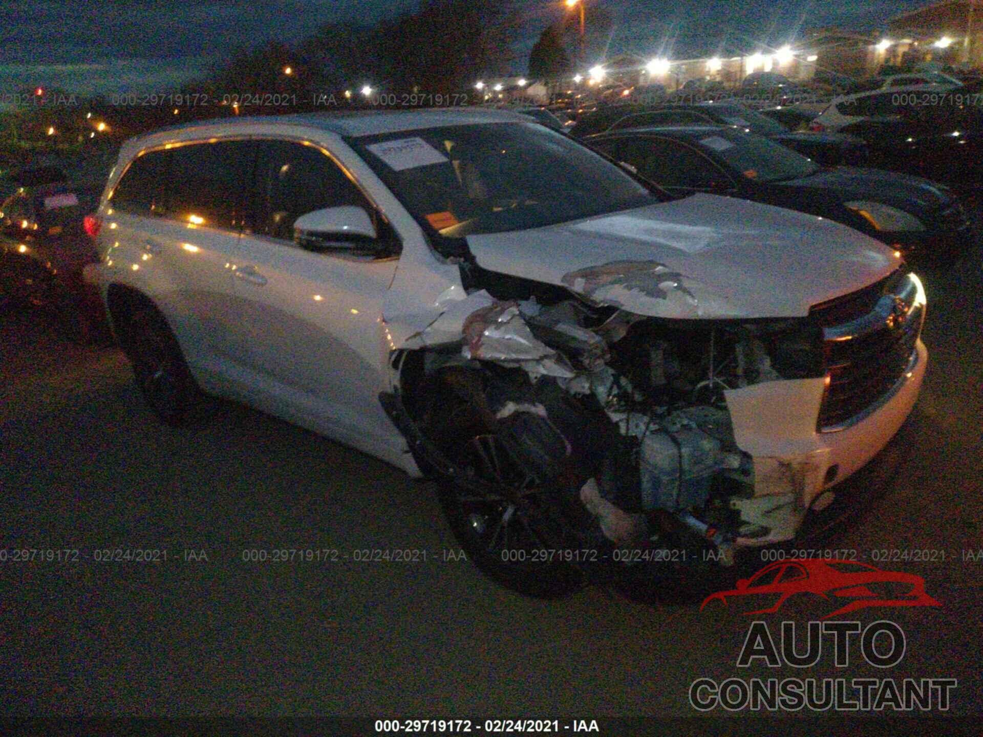 TOYOTA HIGHLANDER 2016 - 5TDKKRFHXGS184956