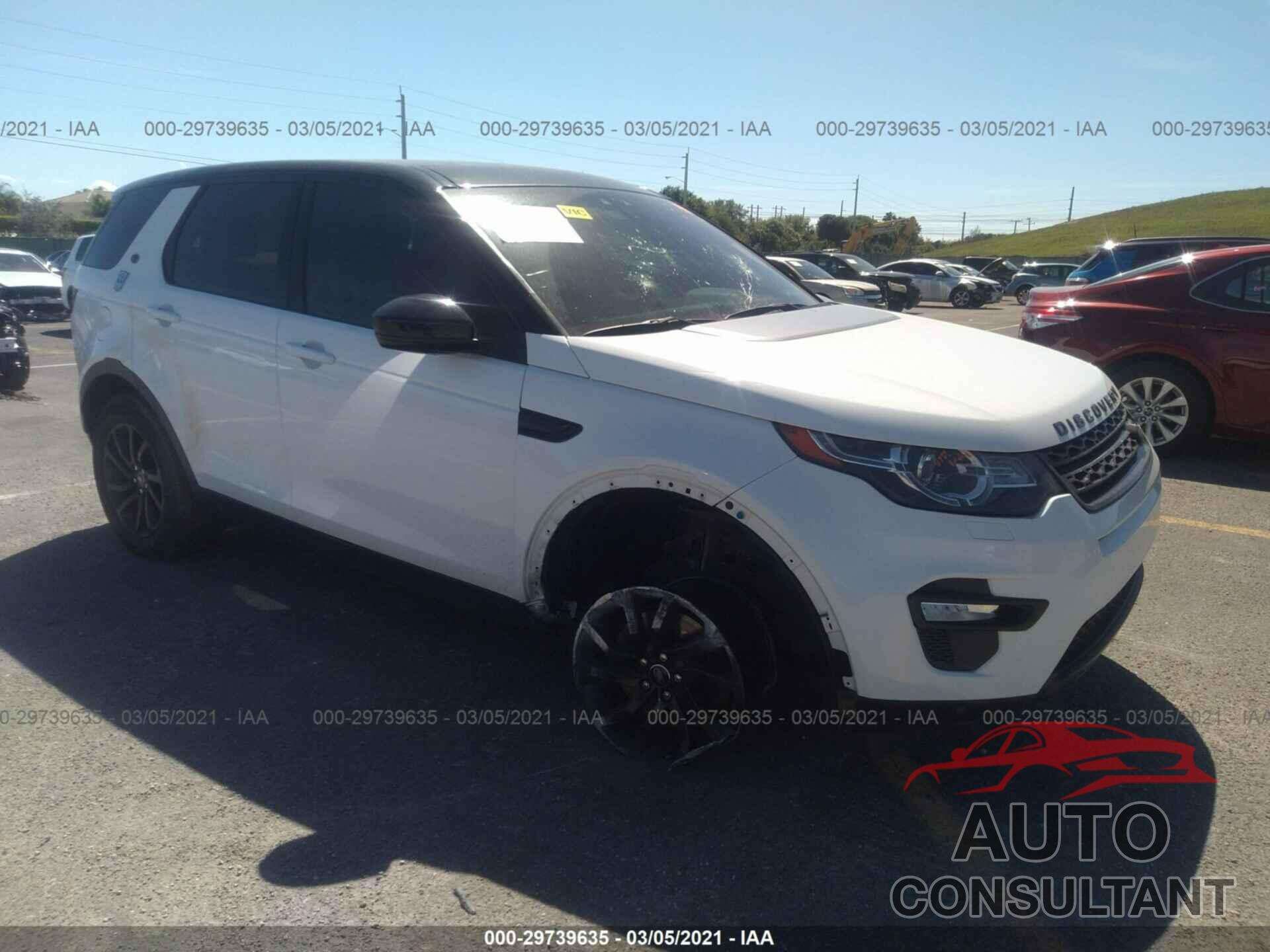 LAND ROVER DISCOVERY SPORT 2016 - SALCR2BG1GH589816