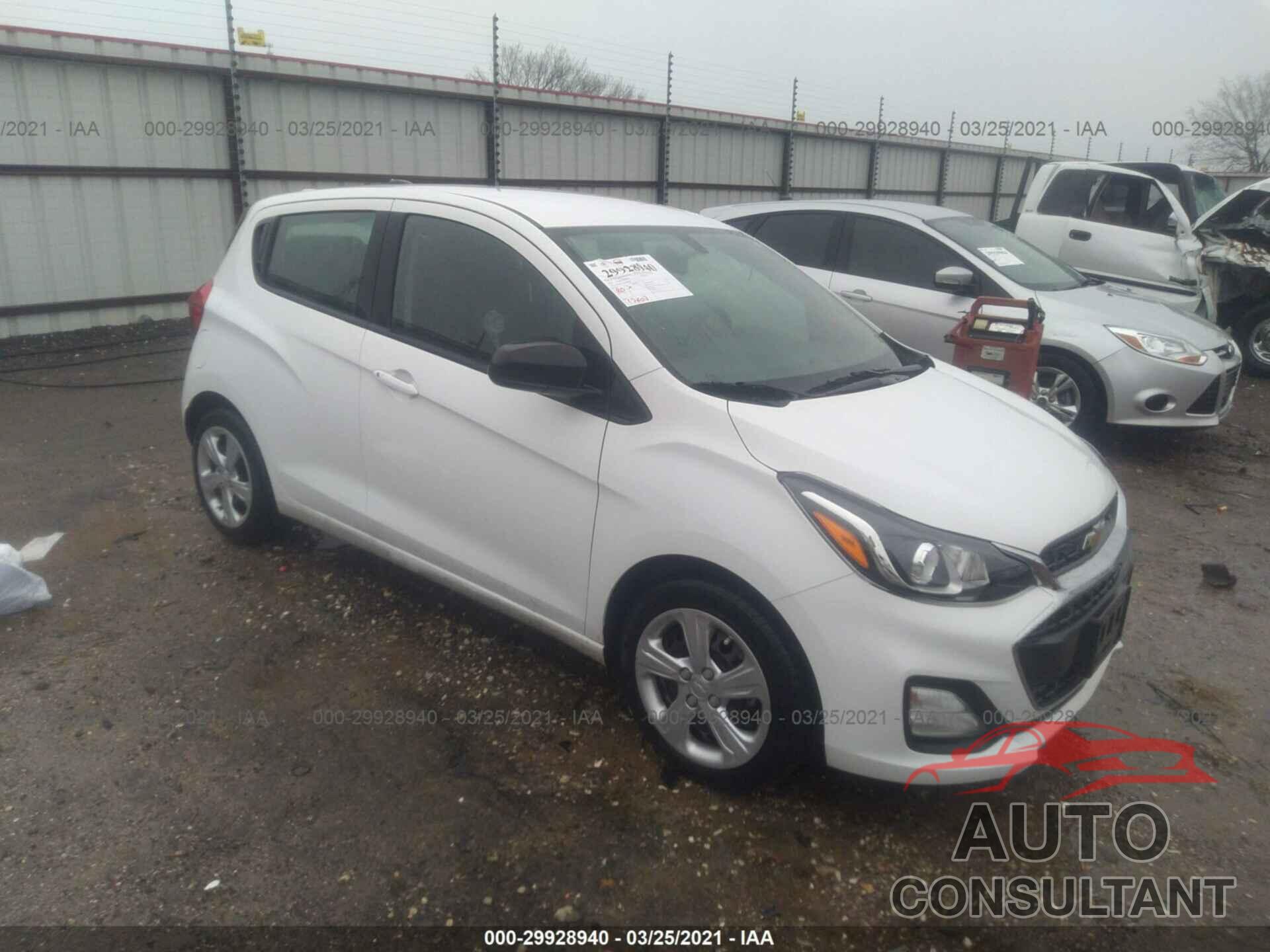CHEVROLET SPARK 2019 - KL8CB6SA0KC701258