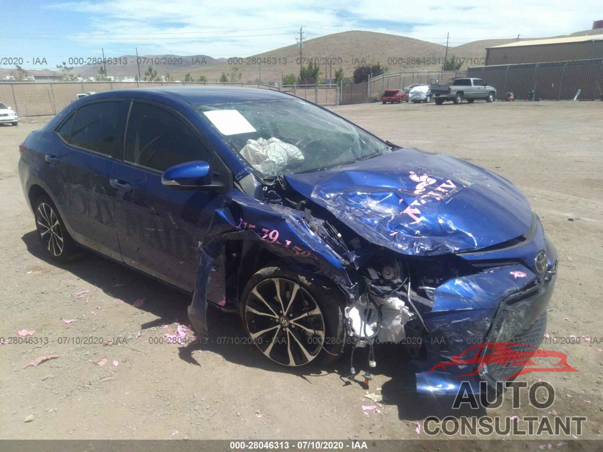 TOYOTA COROLLA 2019 - 2T1BURHEXKC170800