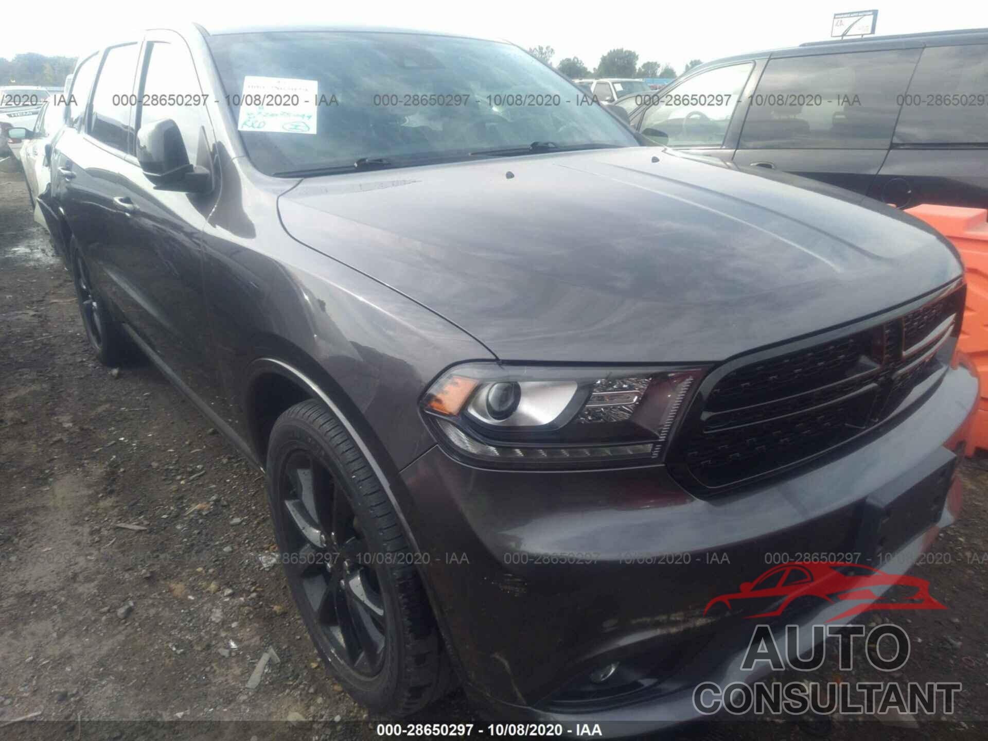 DODGE DURANGO 2017 - 1C4SDHCT2HC774732