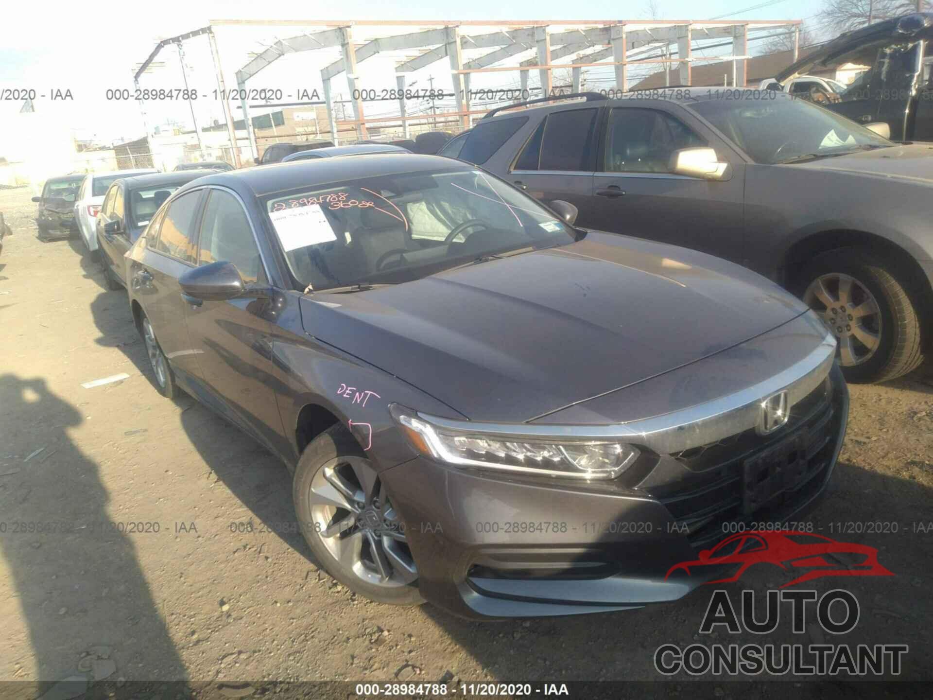 HONDA ACCORD SEDAN 2018 - 1HGCV1F12JA240250