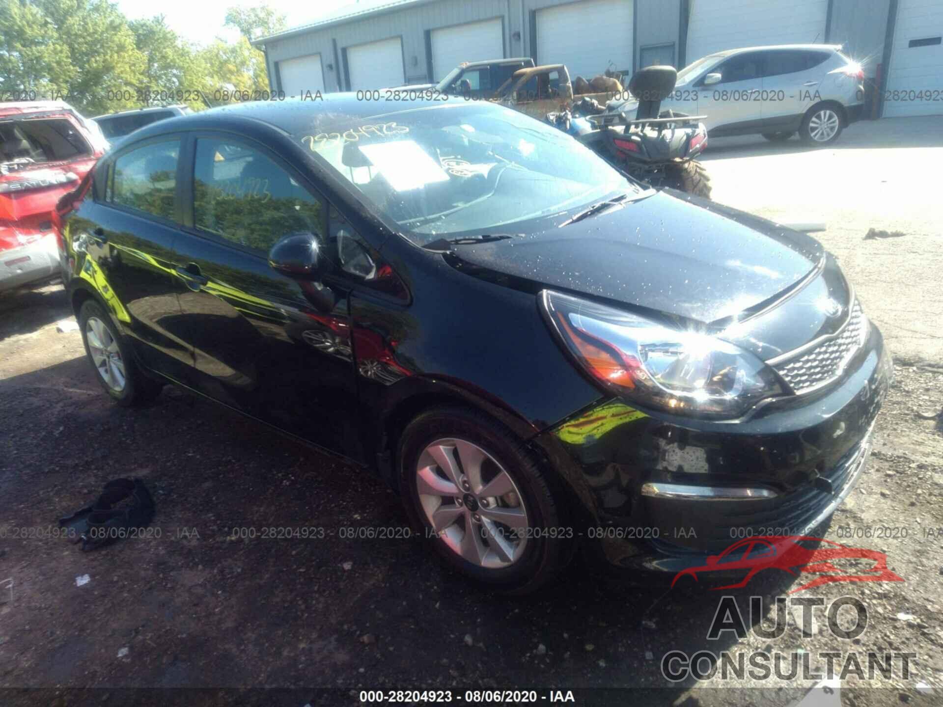 KIA RIO 2017 - KNADM4A34H6063534