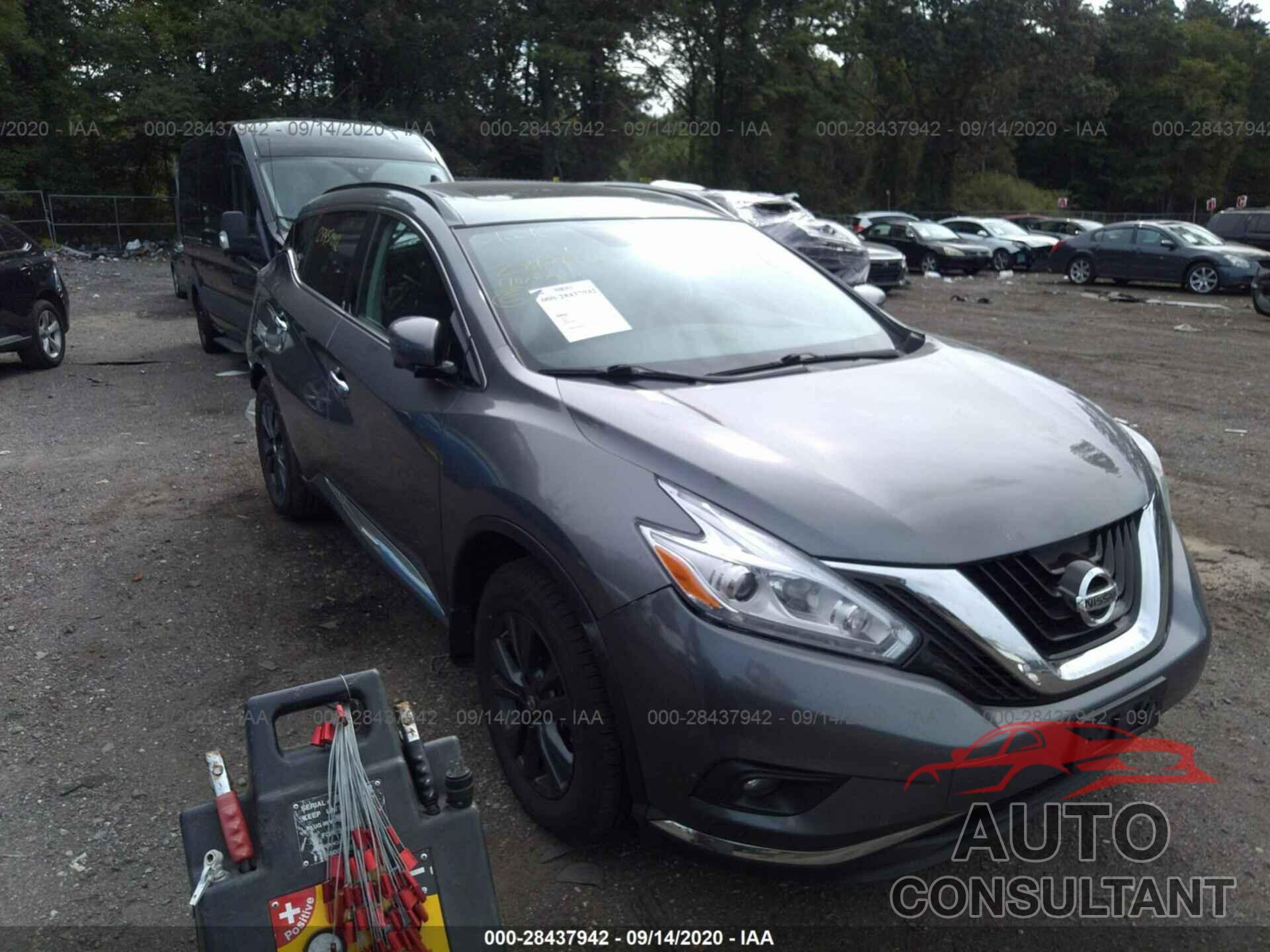 NISSAN MURANO 2017 - 5N1AZ2MH1HN170464