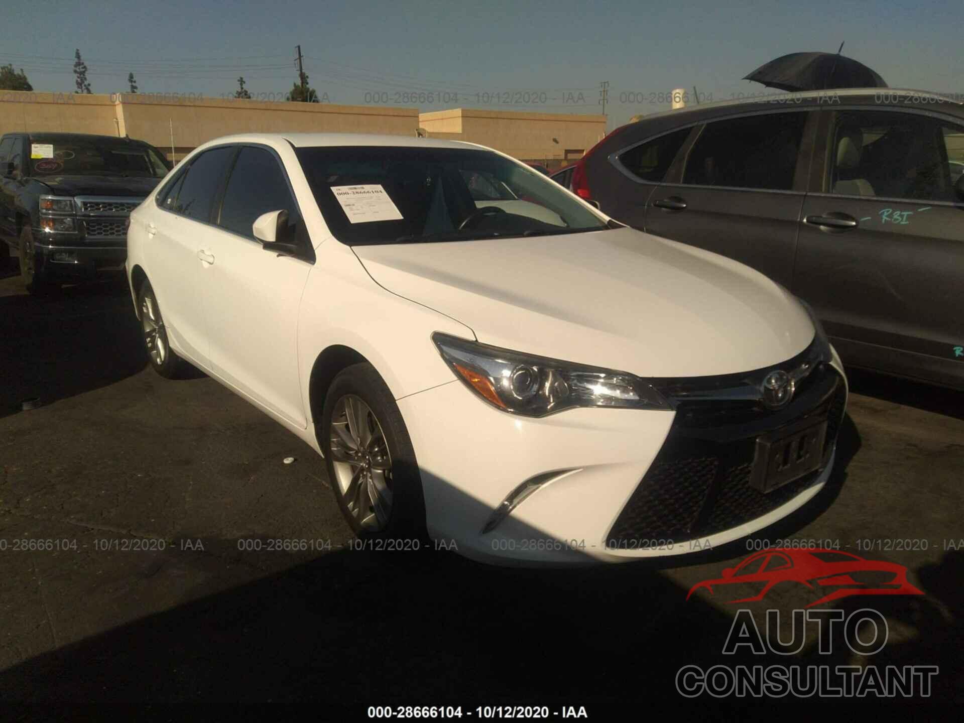 TOYOTA CAMRY 2016 - 4T1BF1FK4GU219483