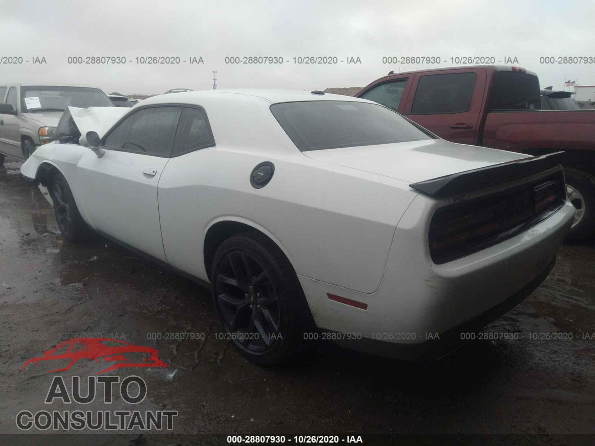 DODGE CHALLENGER 2020 - 2C3CDZAGXLH110026