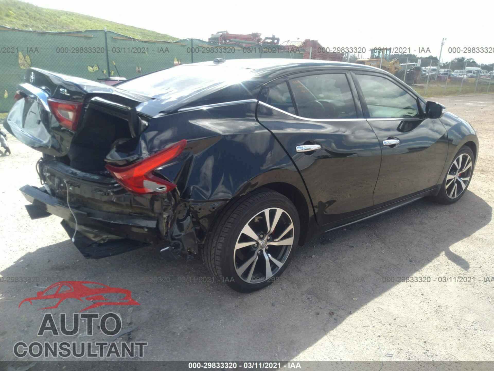 NISSAN MAXIMA 2017 - 1N4AA6AP1HC377954