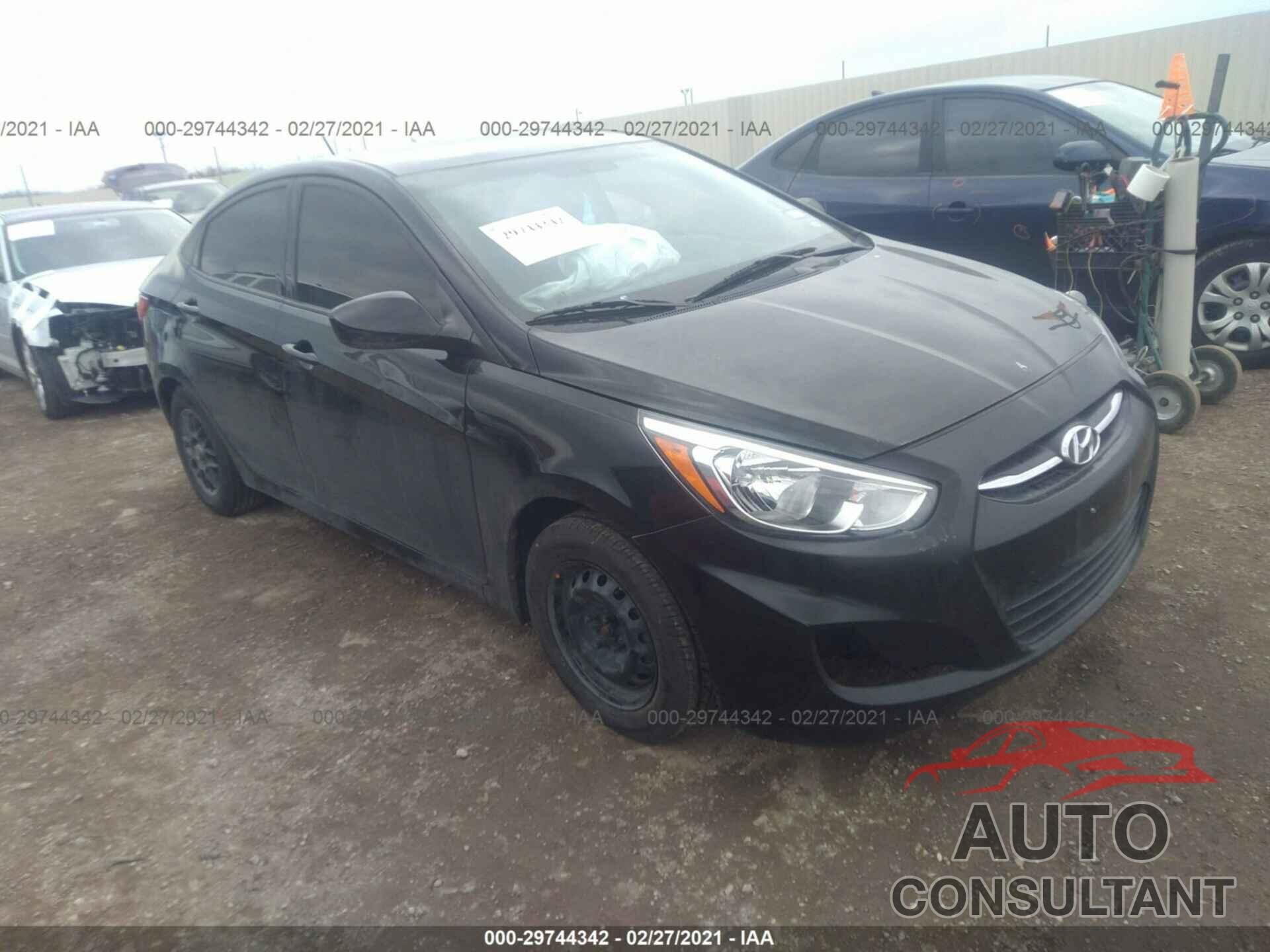 HYUNDAI ACCENT 2017 - KMHCT4AE3HU386466