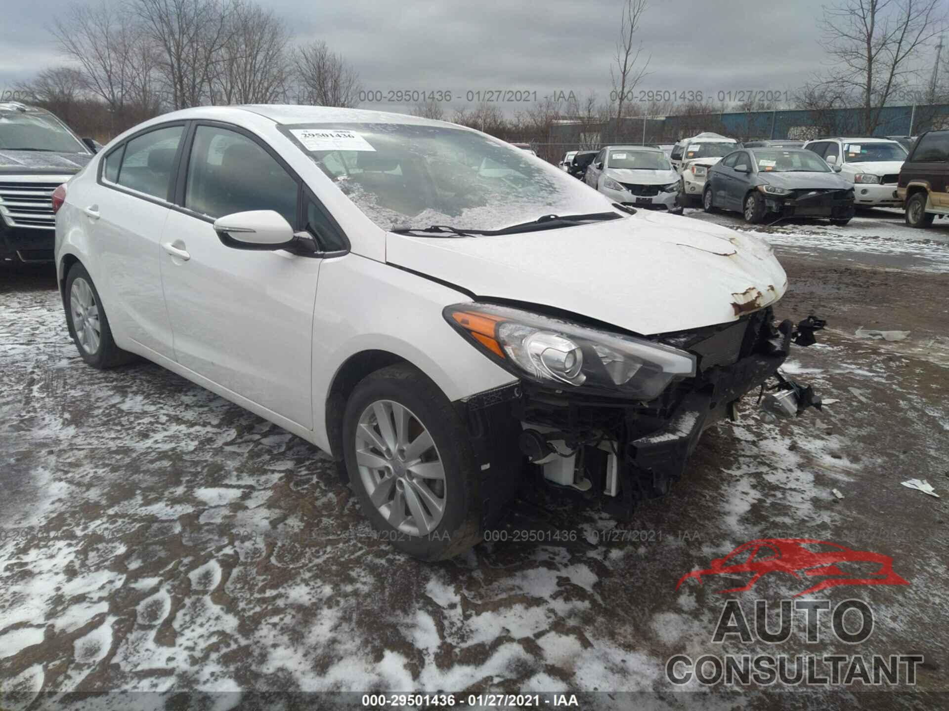 KIA FORTE 2016 - KNAFX4A61G5563861