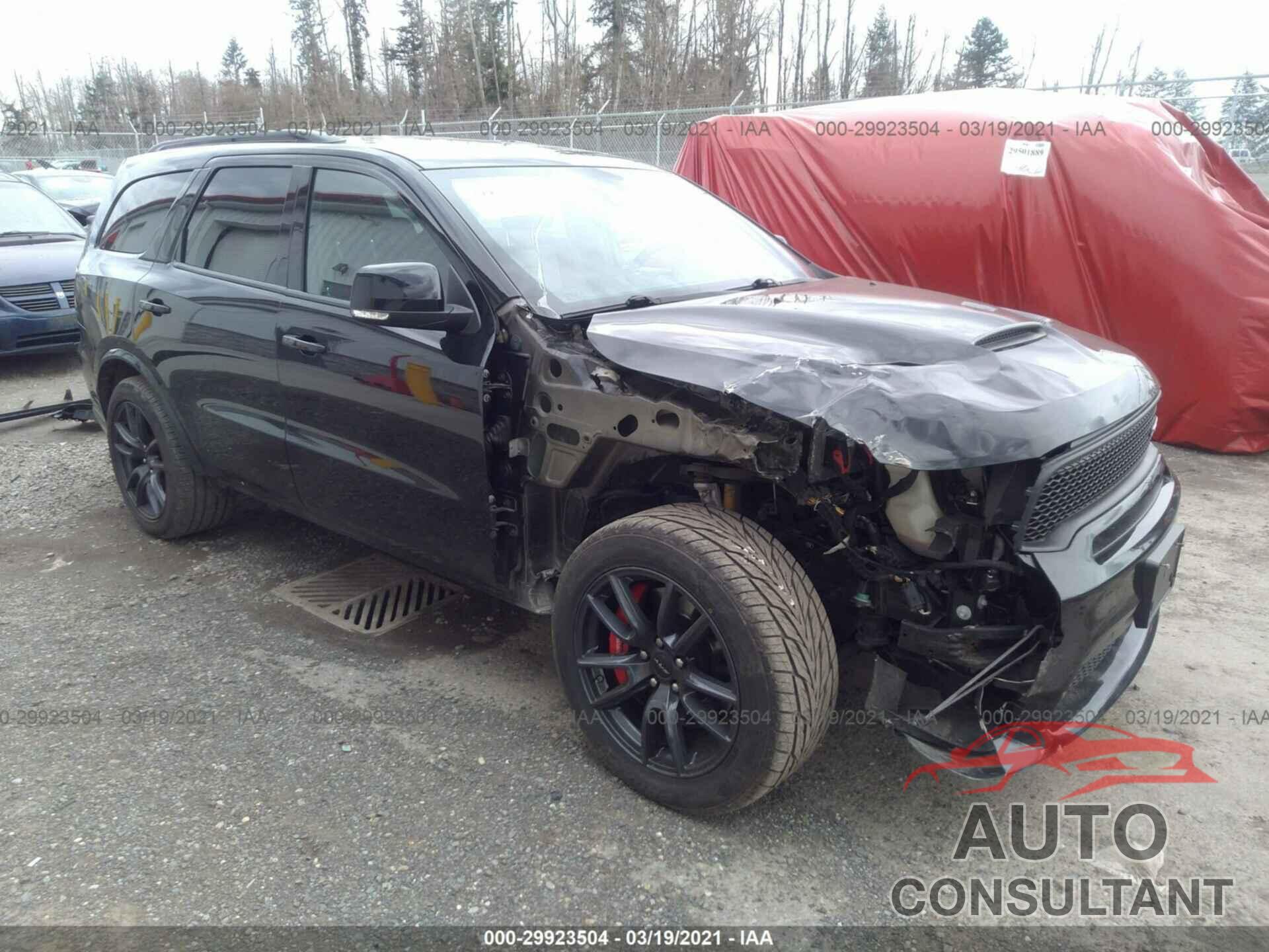 DODGE DURANGO 2018 - 1C4SDJGJ7JC134201