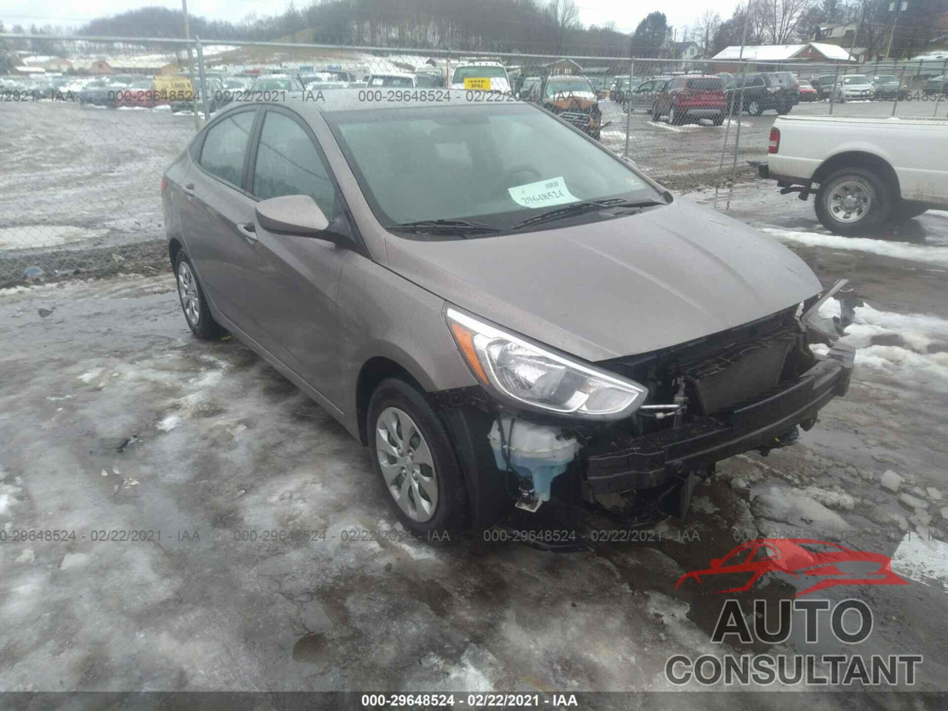 HYUNDAI ACCENT 2017 - KMHCT4AE0HU391074