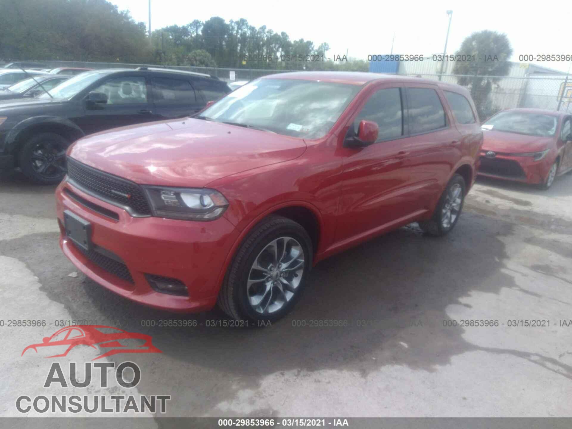 DODGE DURANGO 2019 - 1C4RDJDG3KC664092