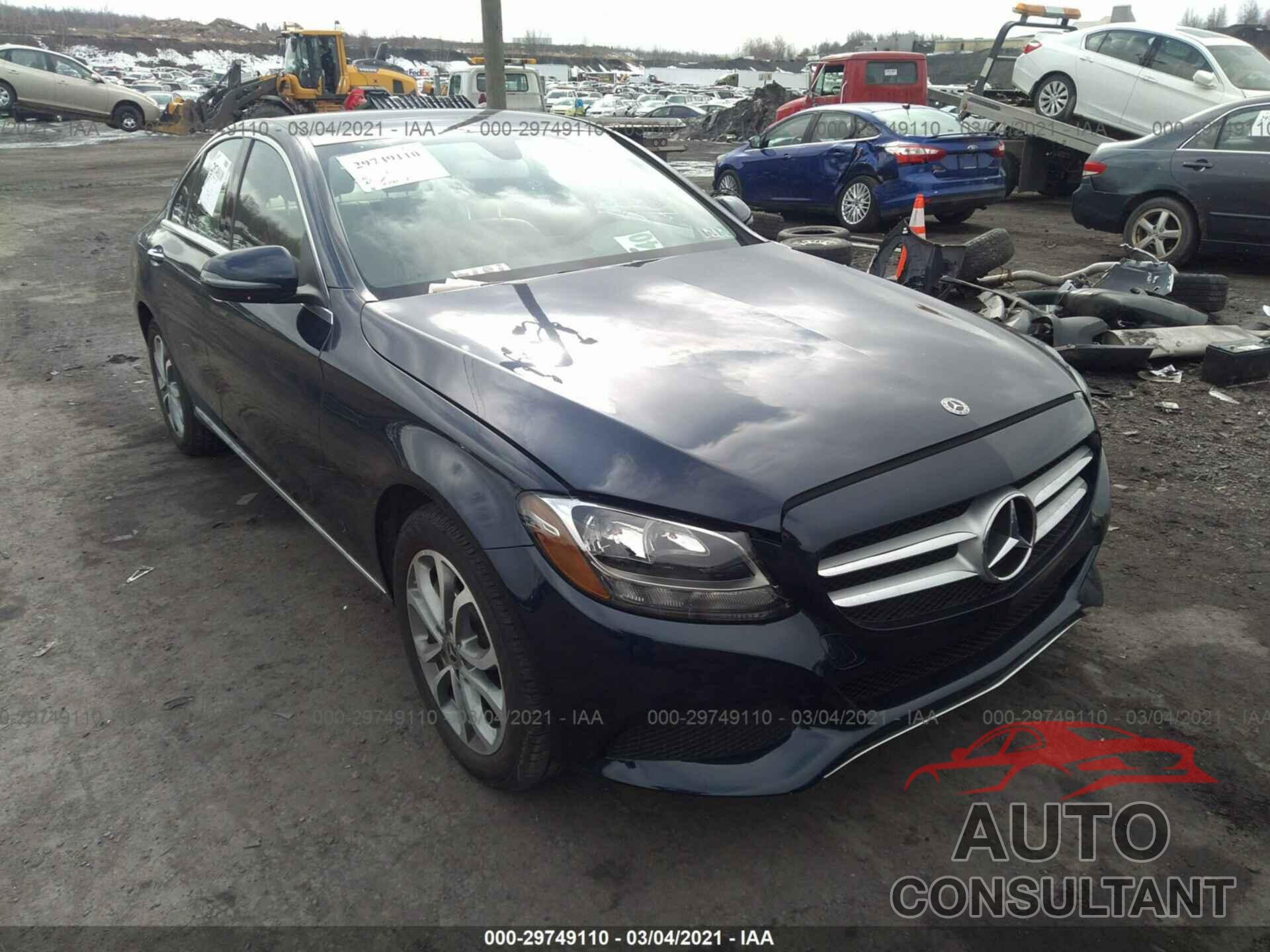 MERCEDES-BENZ C-CLASS 2018 - WDDWF4KBXJR319360
