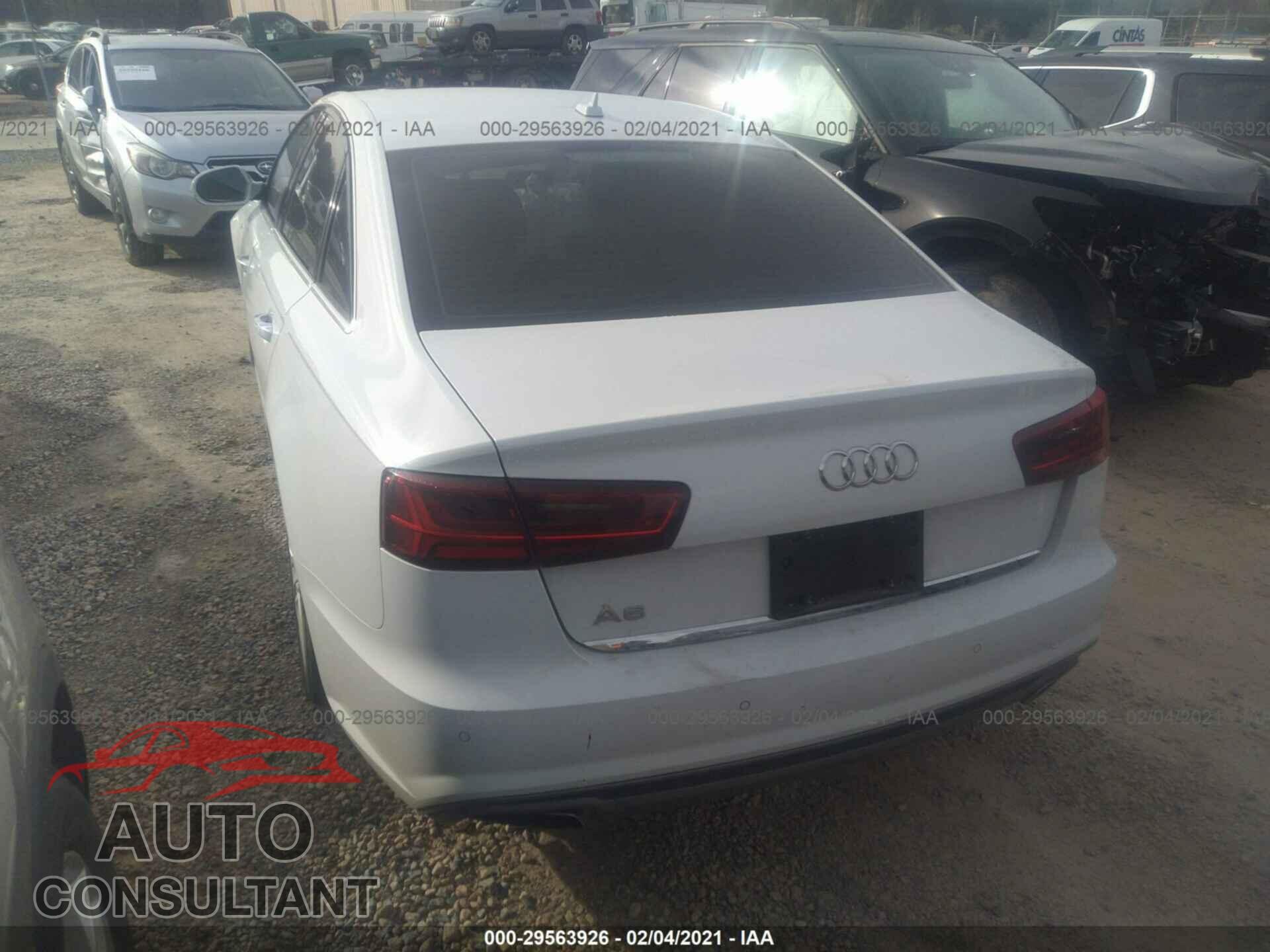 AUDI A6 2016 - WAUDFAFC4GN018535