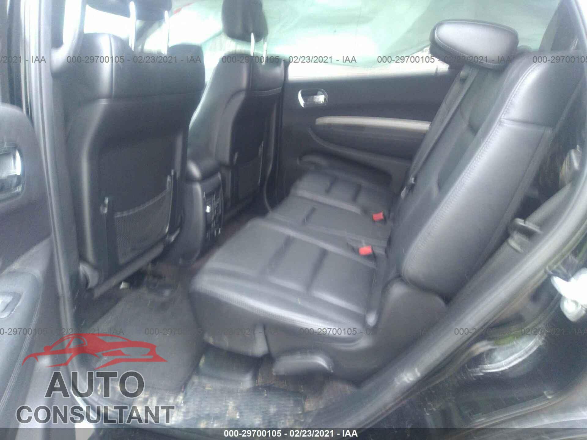 DODGE DURANGO 2017 - 1C4RDJDGXHC780964