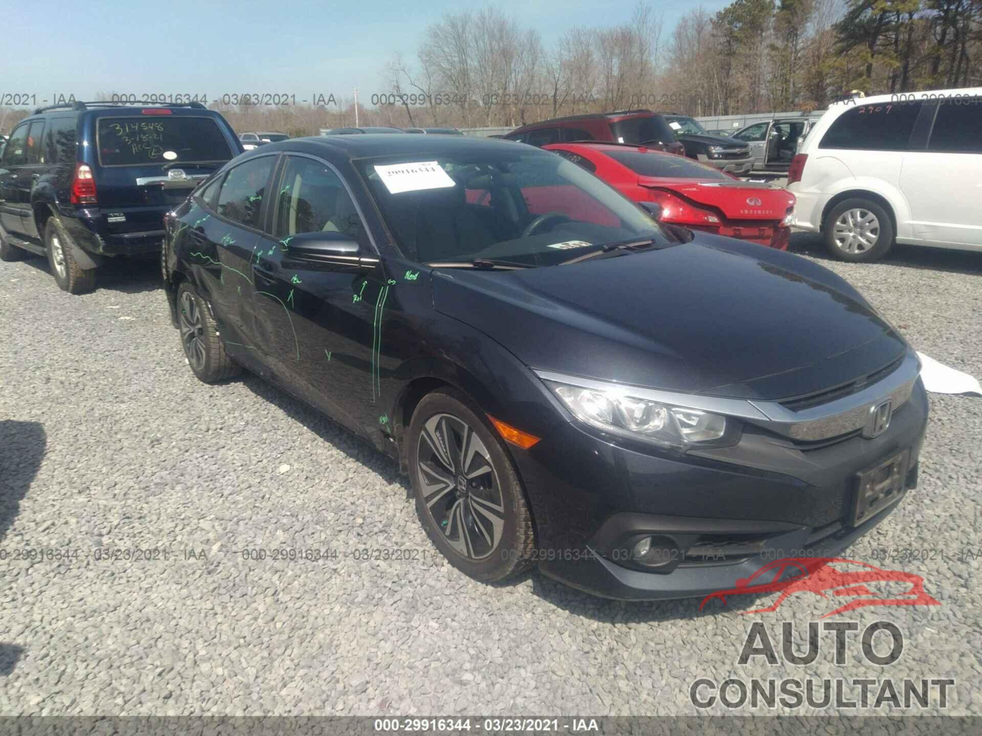 HONDA CIVIC SEDAN 2016 - 19XFC1F30GE202444