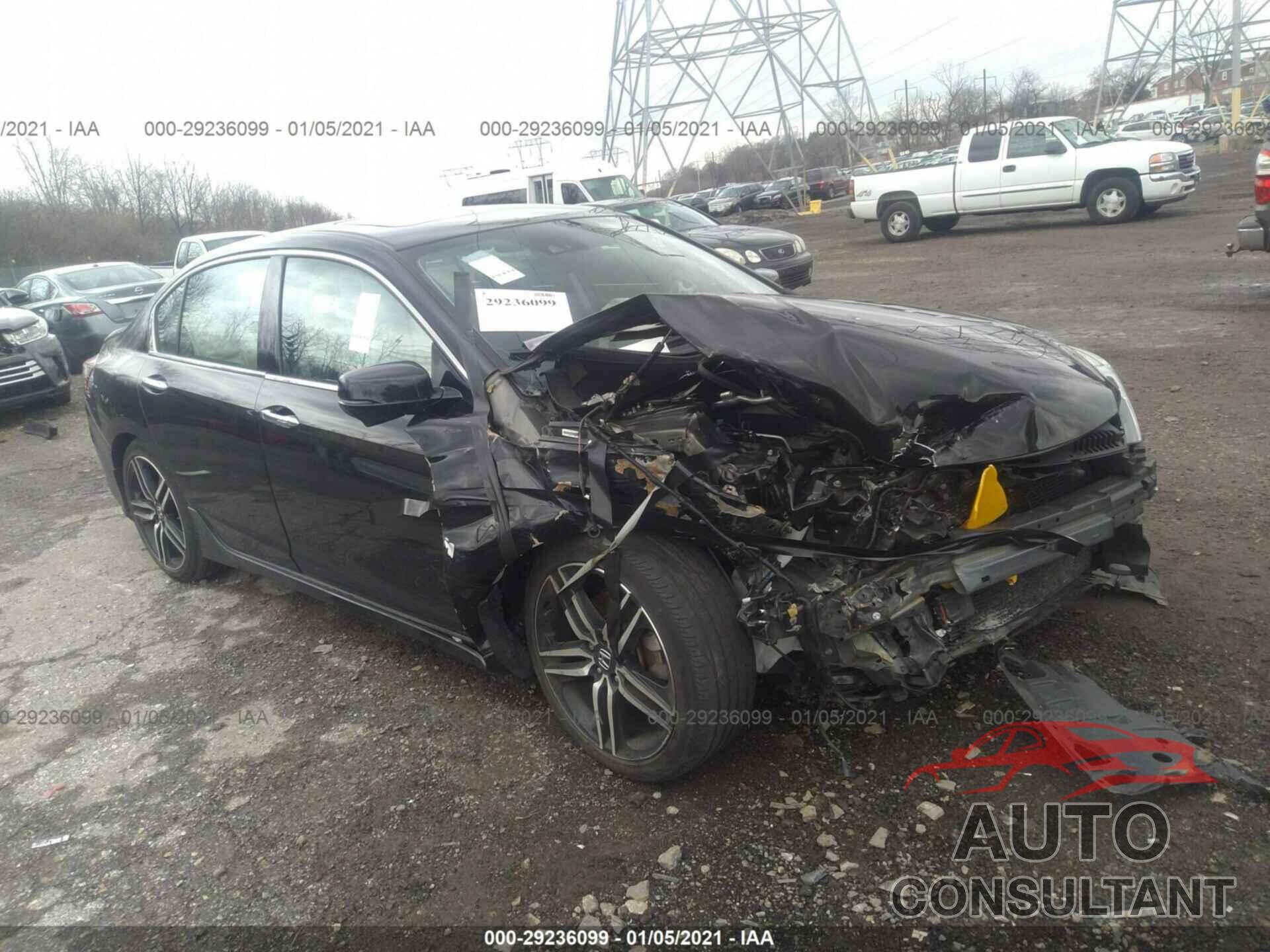 HONDA ACCORD SEDAN 2017 - 1HGCR3F92HA009557