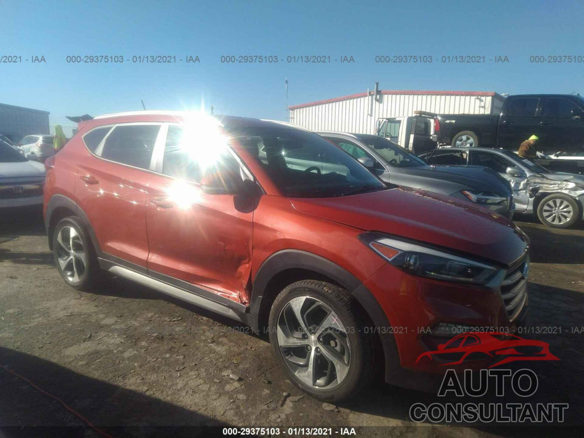 HYUNDAI TUCSON 2017 - KM8J3CA23HU374342