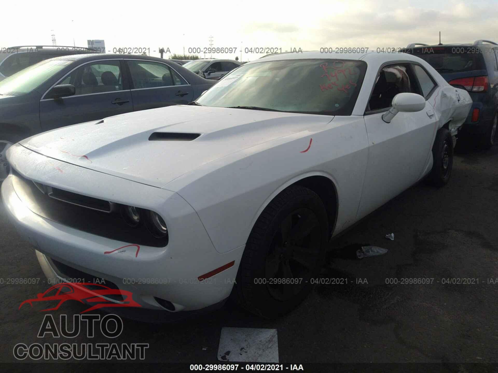 DODGE CHALLENGER 2016 - 2C3CDZAG1GH107781