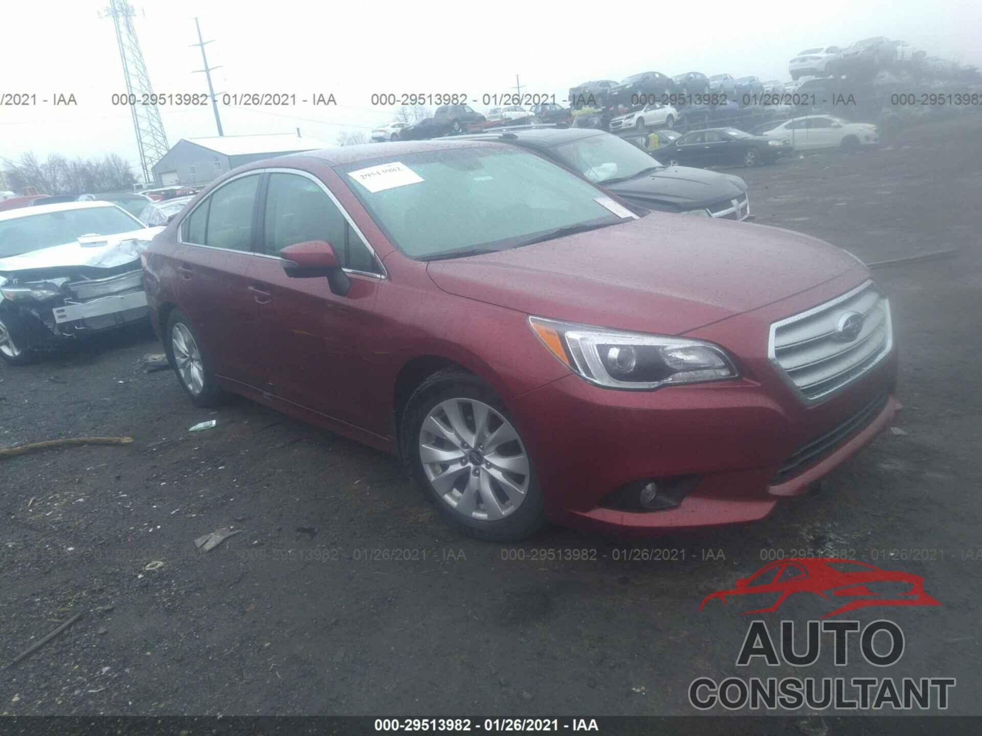 SUBARU LEGACY 2016 - 4S3BNAF64G3017842