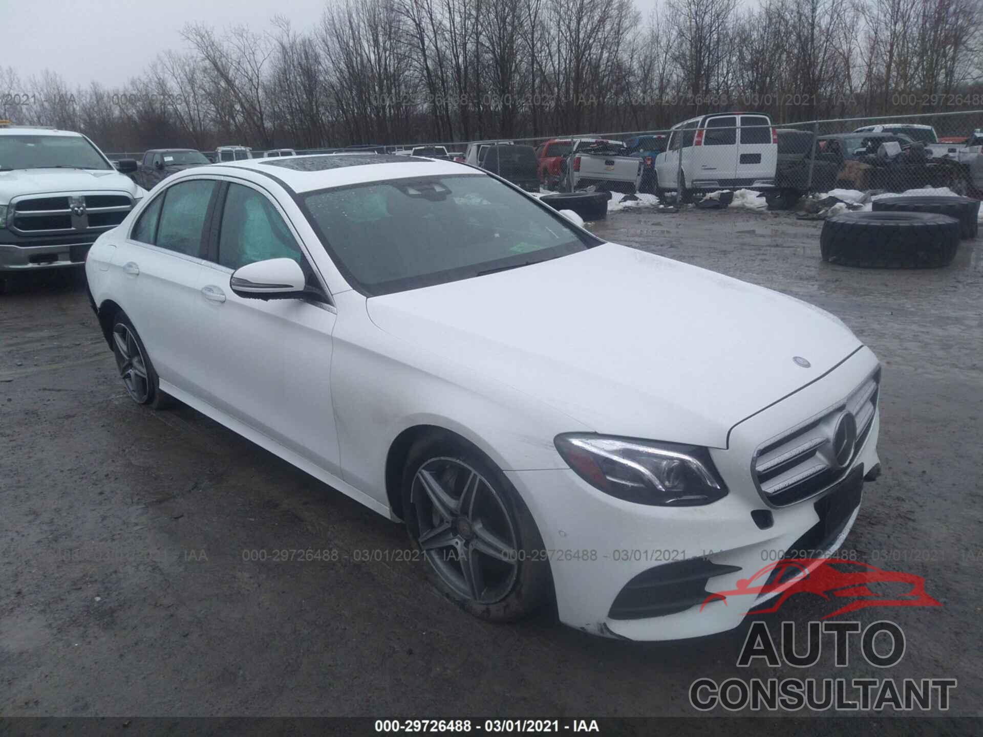 MERCEDES-BENZ E-CLASS 2017 - WDDZF4KB7HA081294