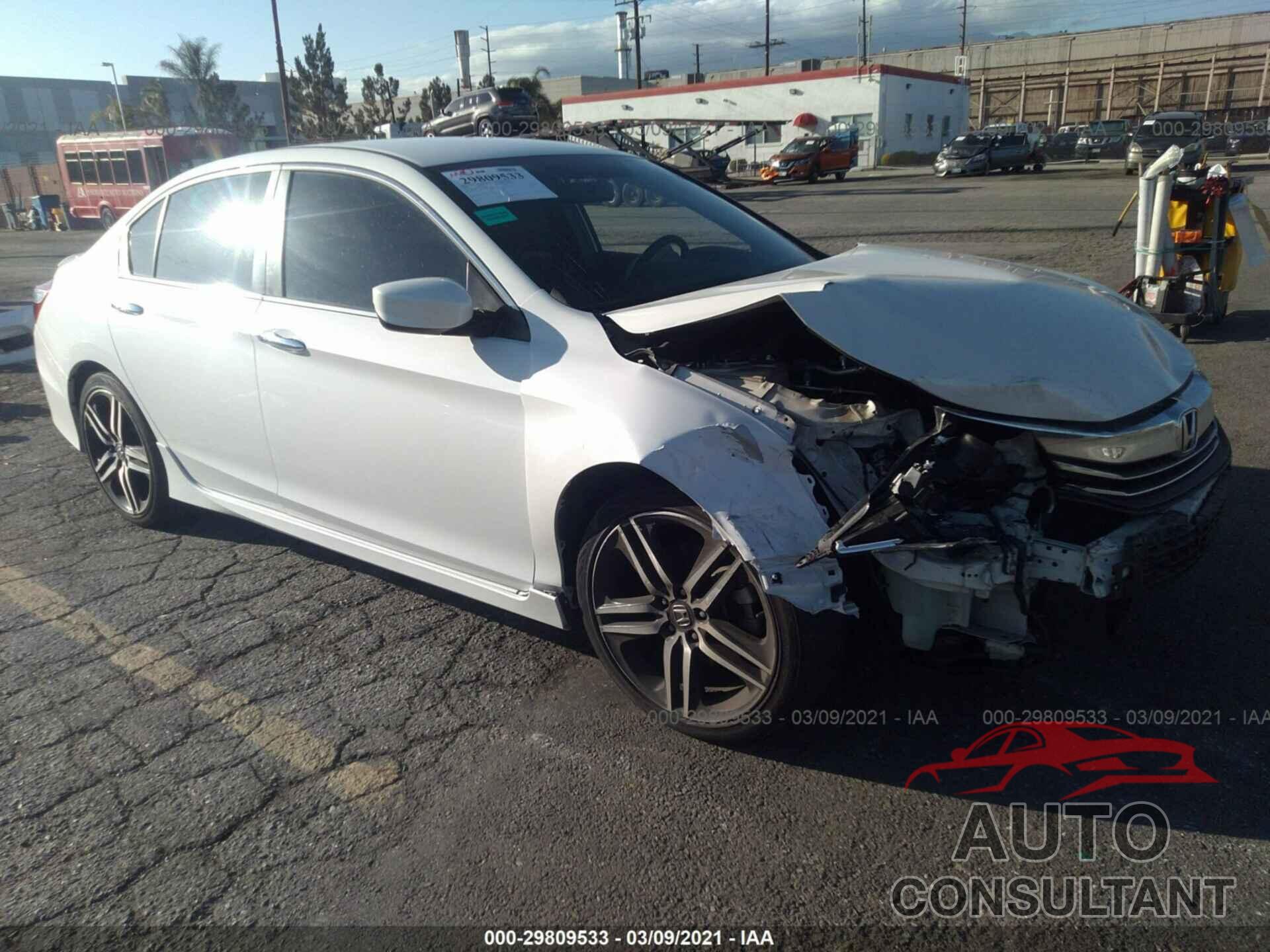 HONDA ACCORD SEDAN 2017 - 1HGCR2F56HA289832