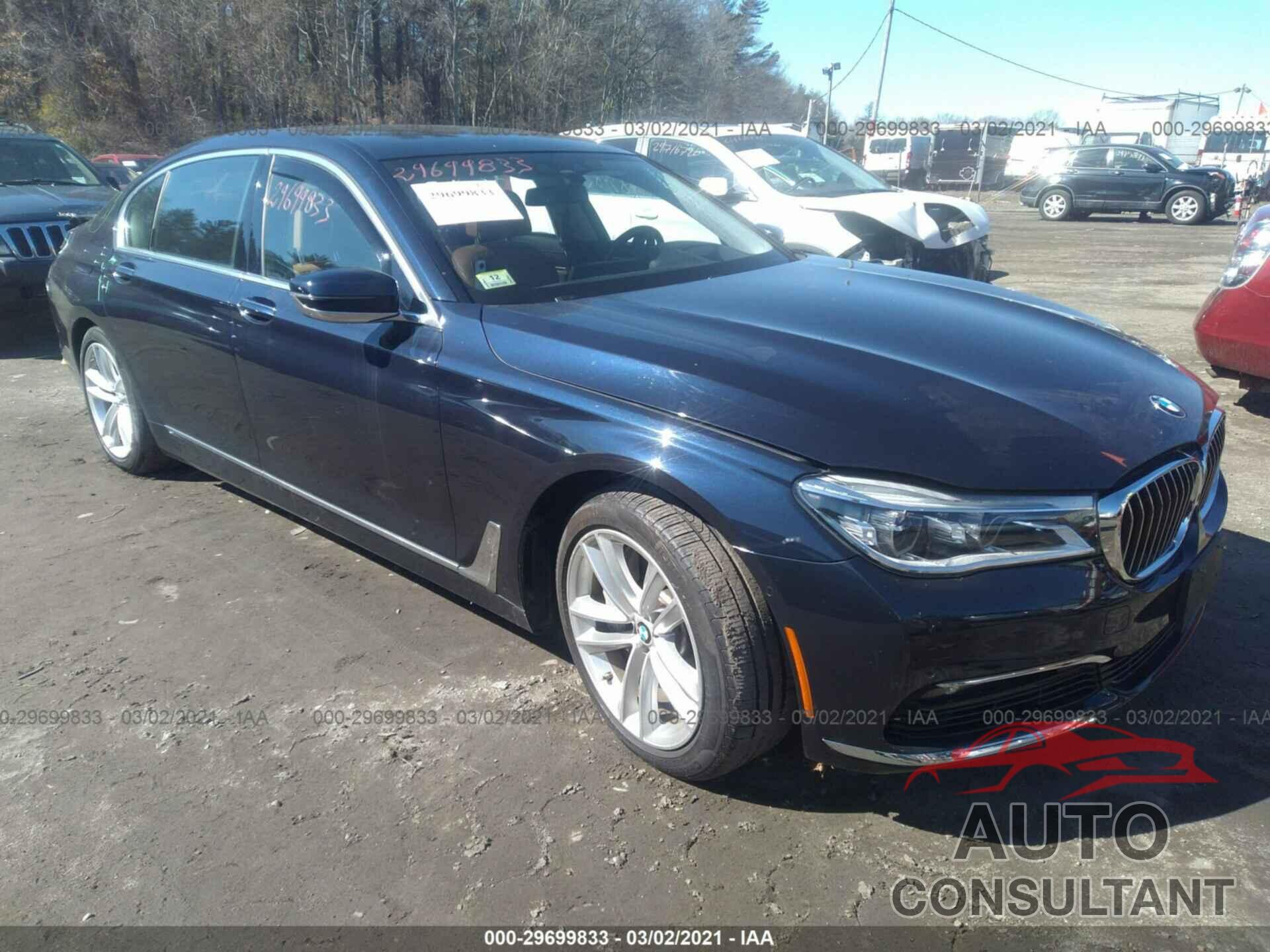 BMW 7 SERIES 2016 - WBA7F2C51GG419781