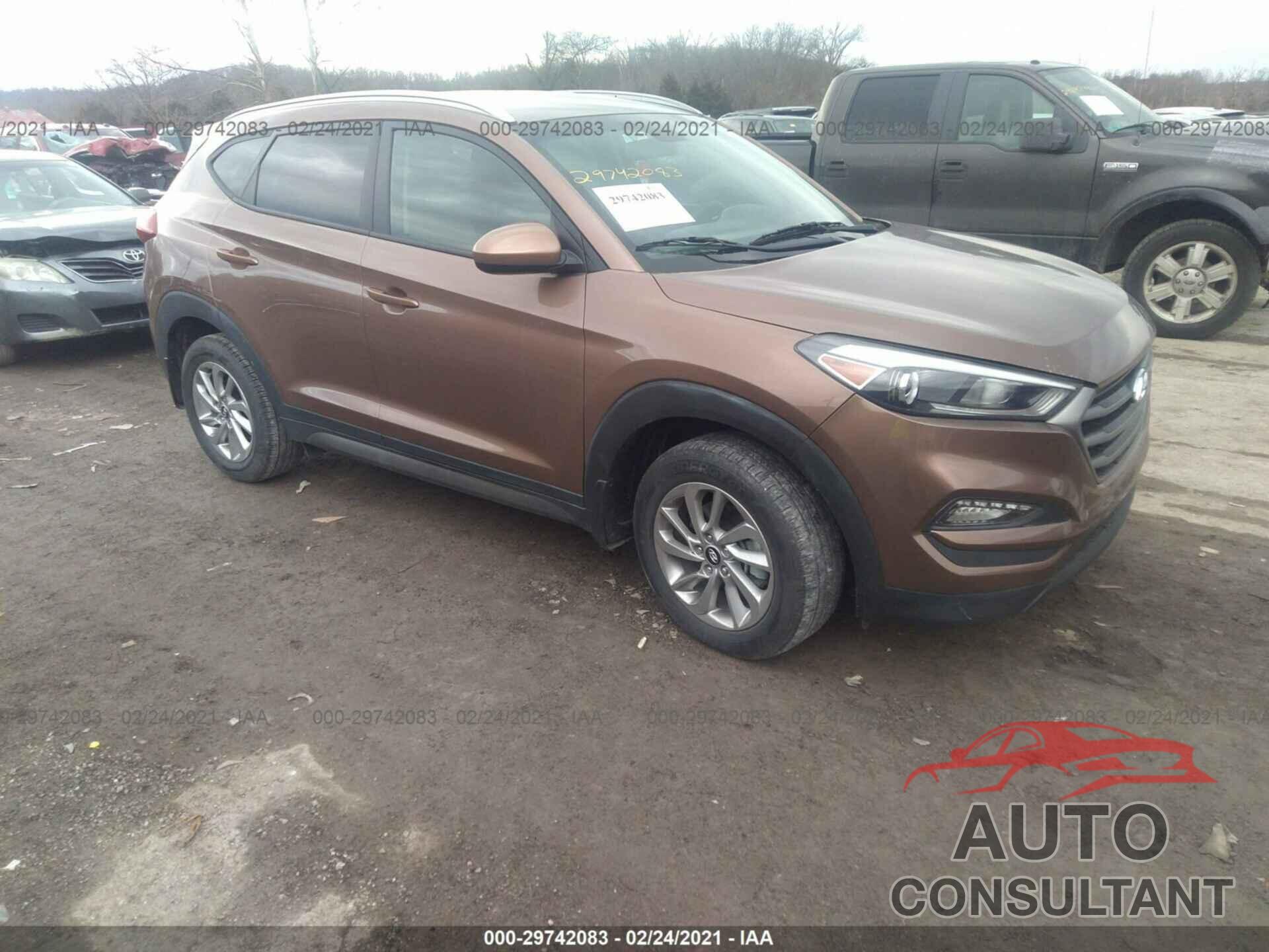 HYUNDAI TUCSON 2016 - KM8J3CA48GU228566
