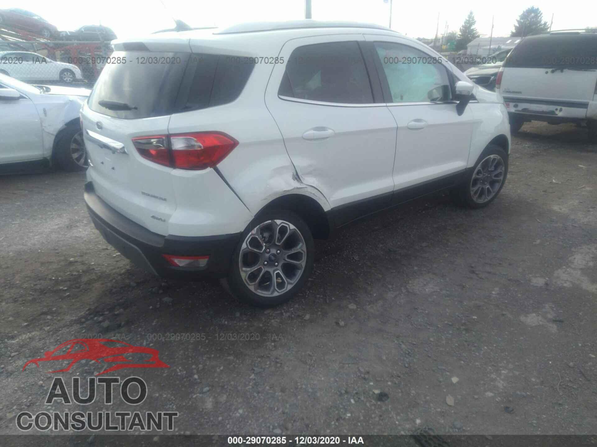 FORD ECOSPORT 2020 - MAJ6S3KL3LC351636