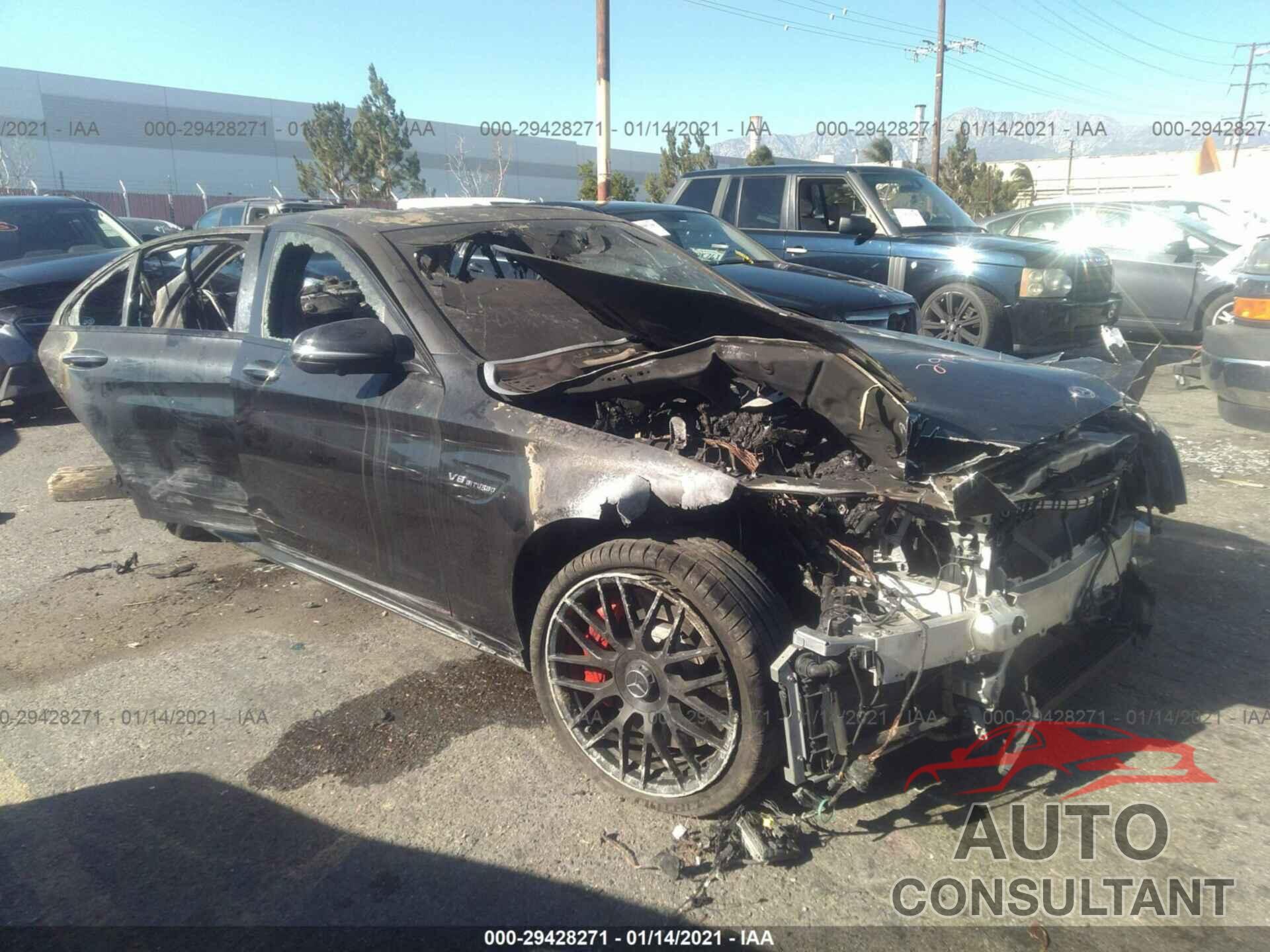 MERCEDES-BENZ C-CLASS 2018 - 55SWF8HB4JU242983