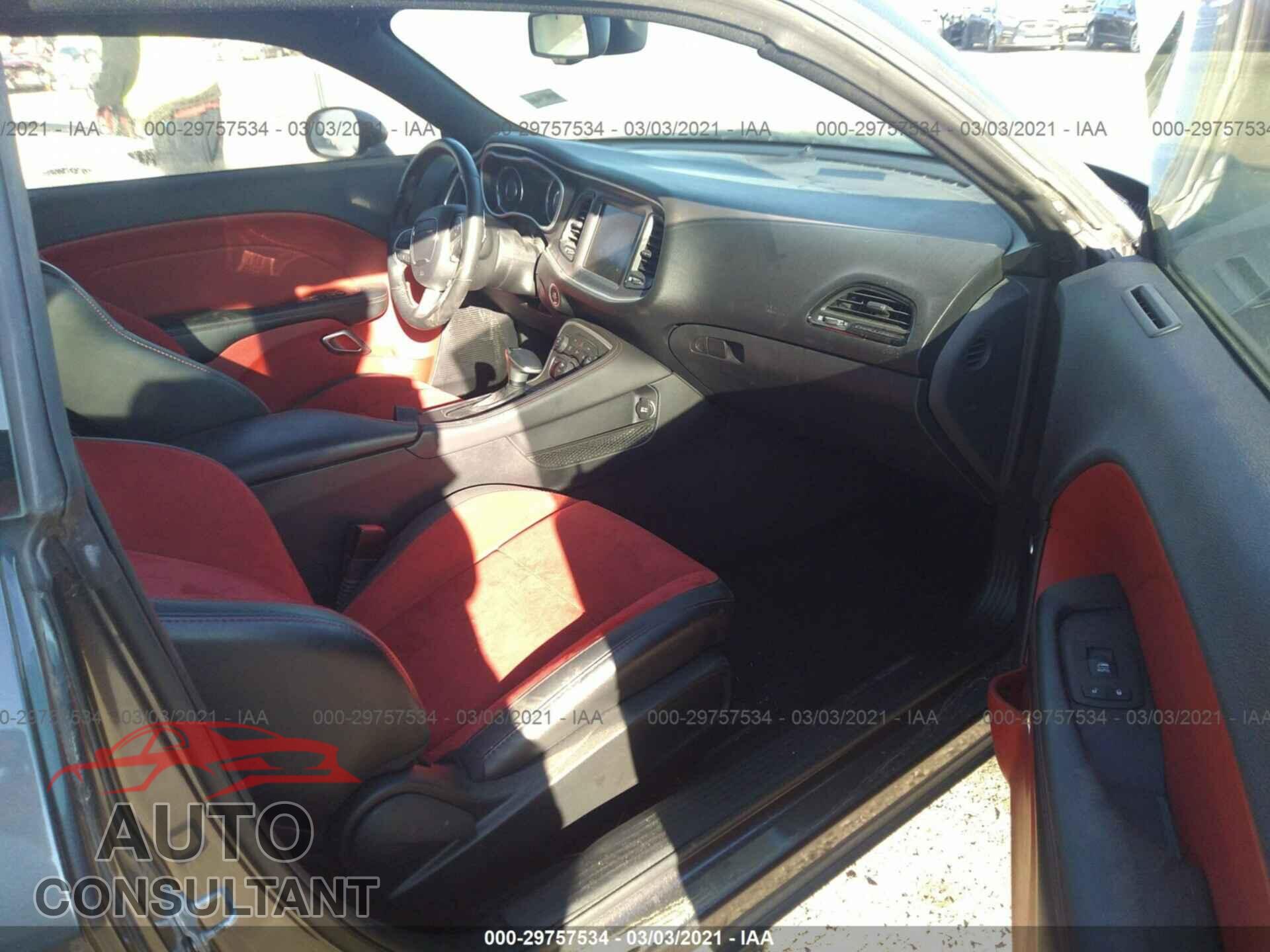 DODGE CHALLENGER 2016 - 2C3CDZFJ0GH201297