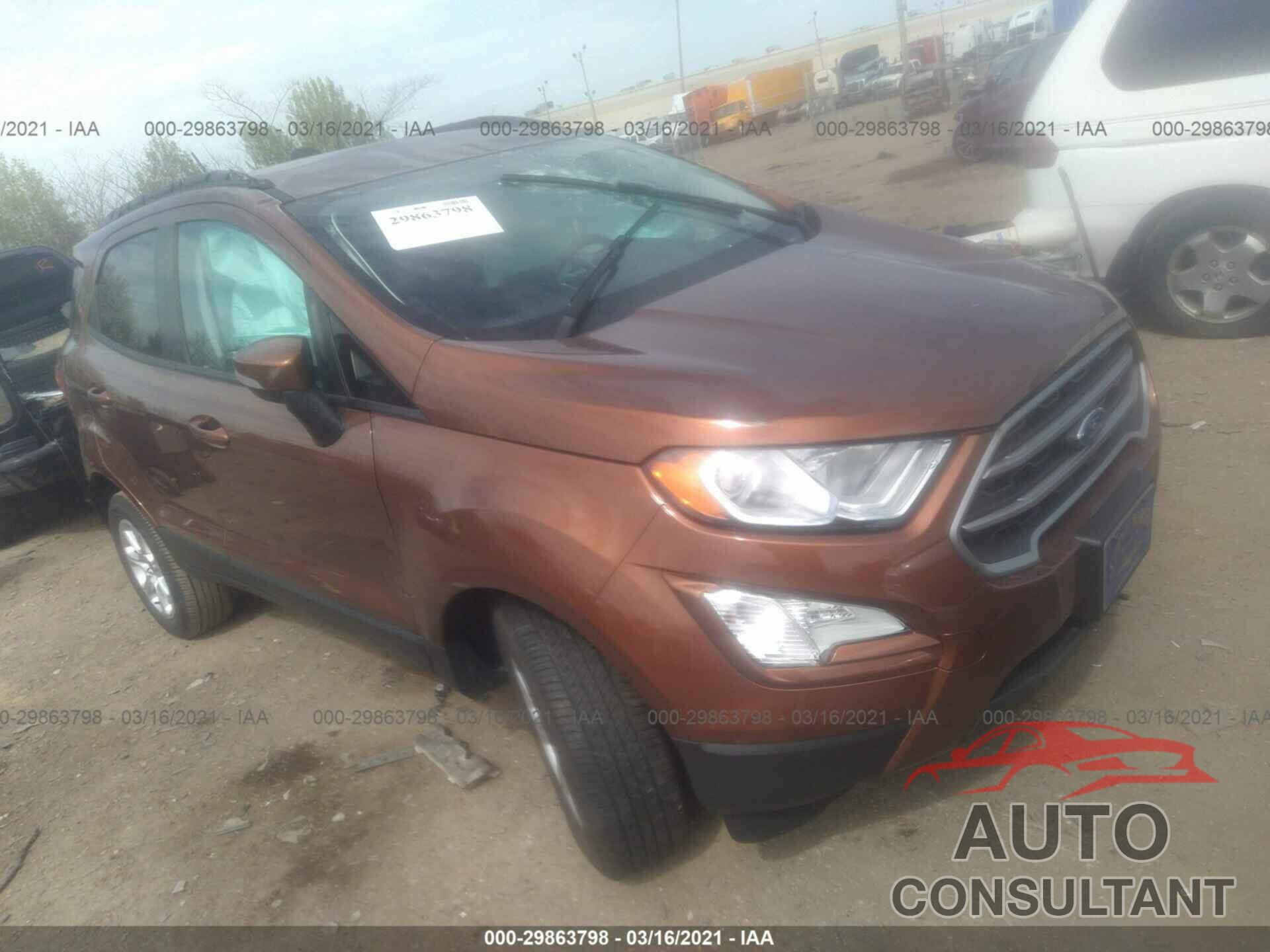 FORD ECOSPORT 2020 - MAJ3S2GE6LC390275