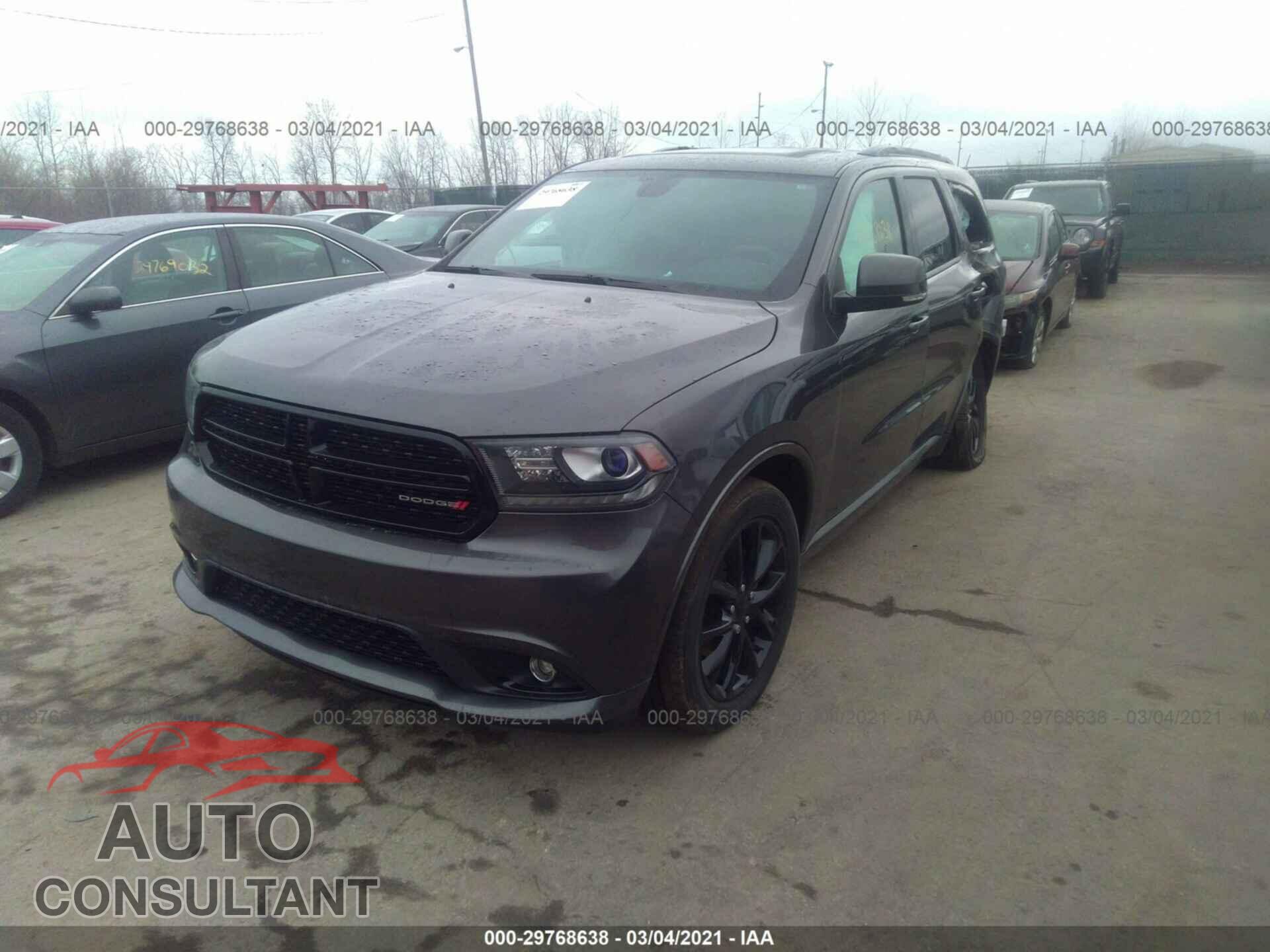 DODGE DURANGO 2017 - 1C4RDJDG9HC799103