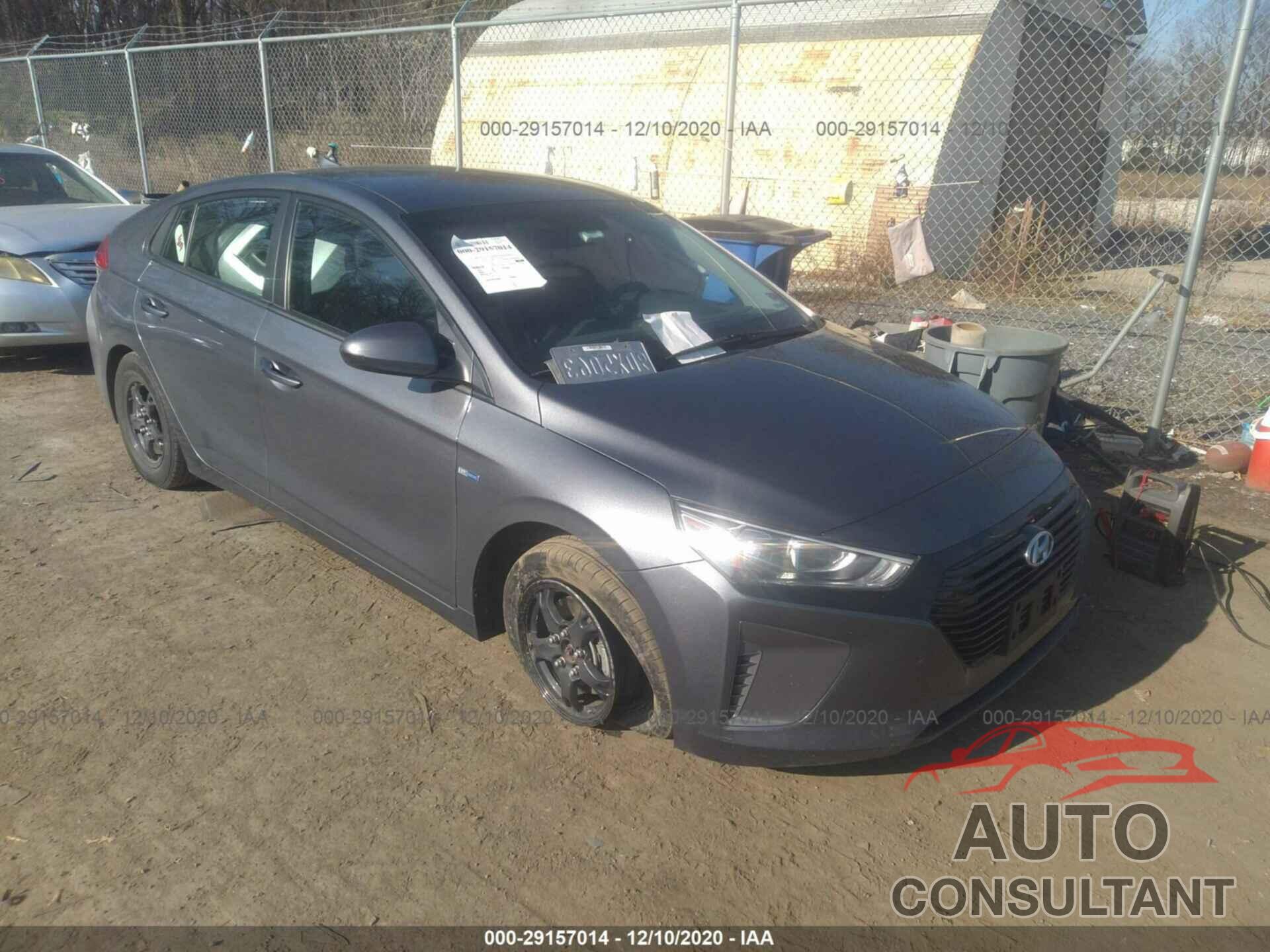 HYUNDAI IONIQ HYBRID 2019 - KMHC65LC0KU166623