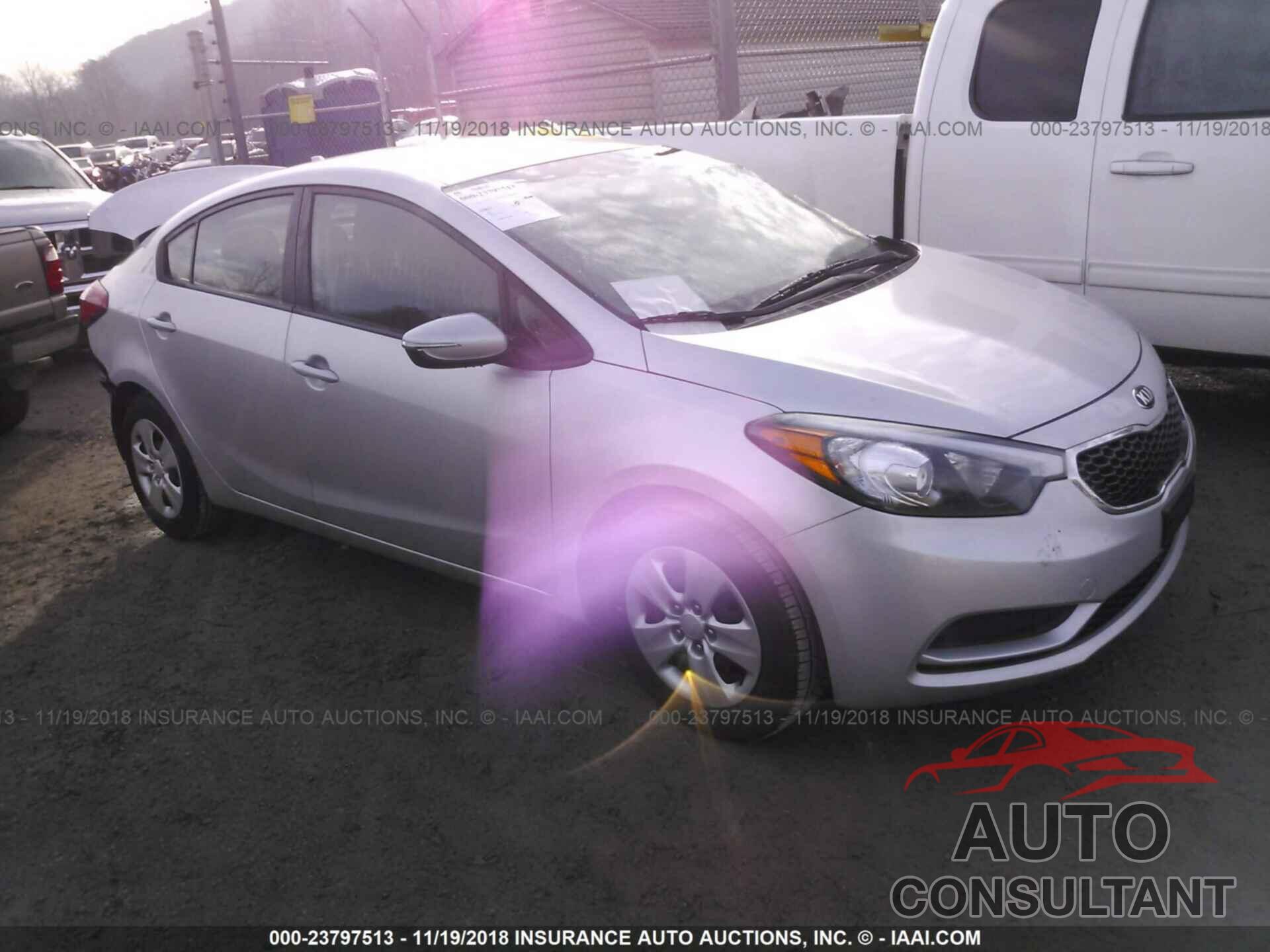 KIA FORTE 2016 - KNAFX4A67G5534820