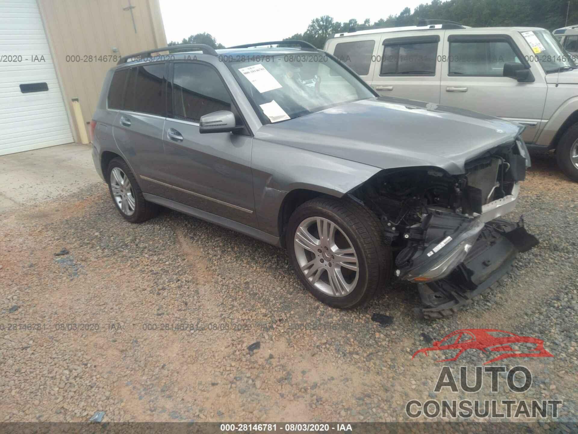 MERCEDES-BENZ GLK-CLASS 2013 - WDCGG8JB2DG030147