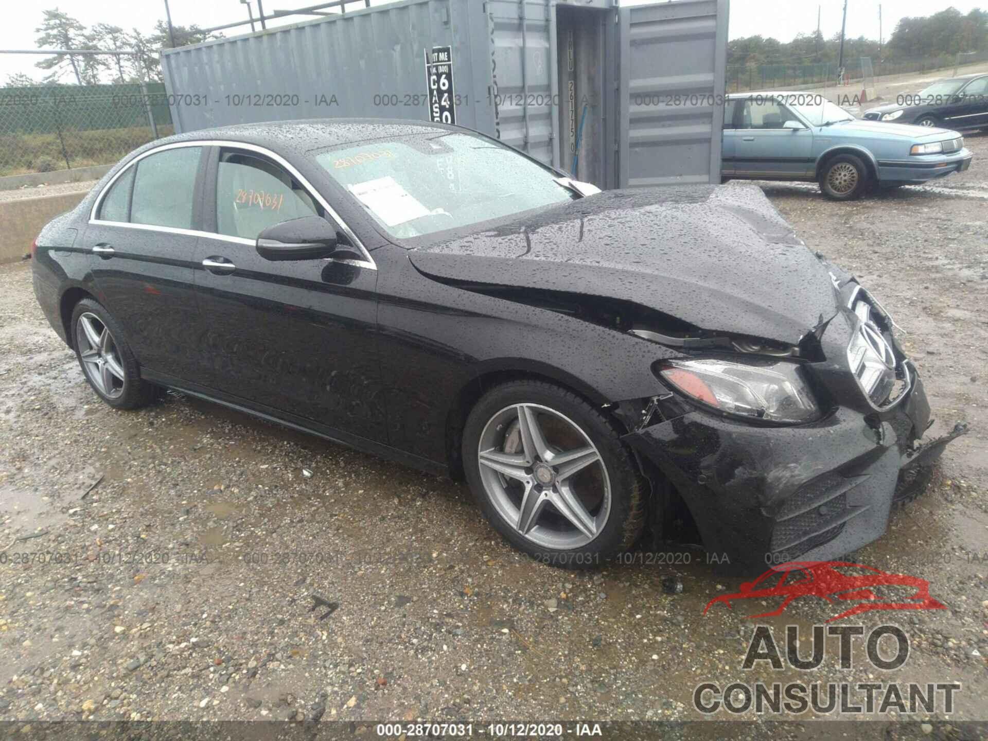 MERCEDES-BENZ E-CLASS 2017 - WDDZF4KB4HA027158