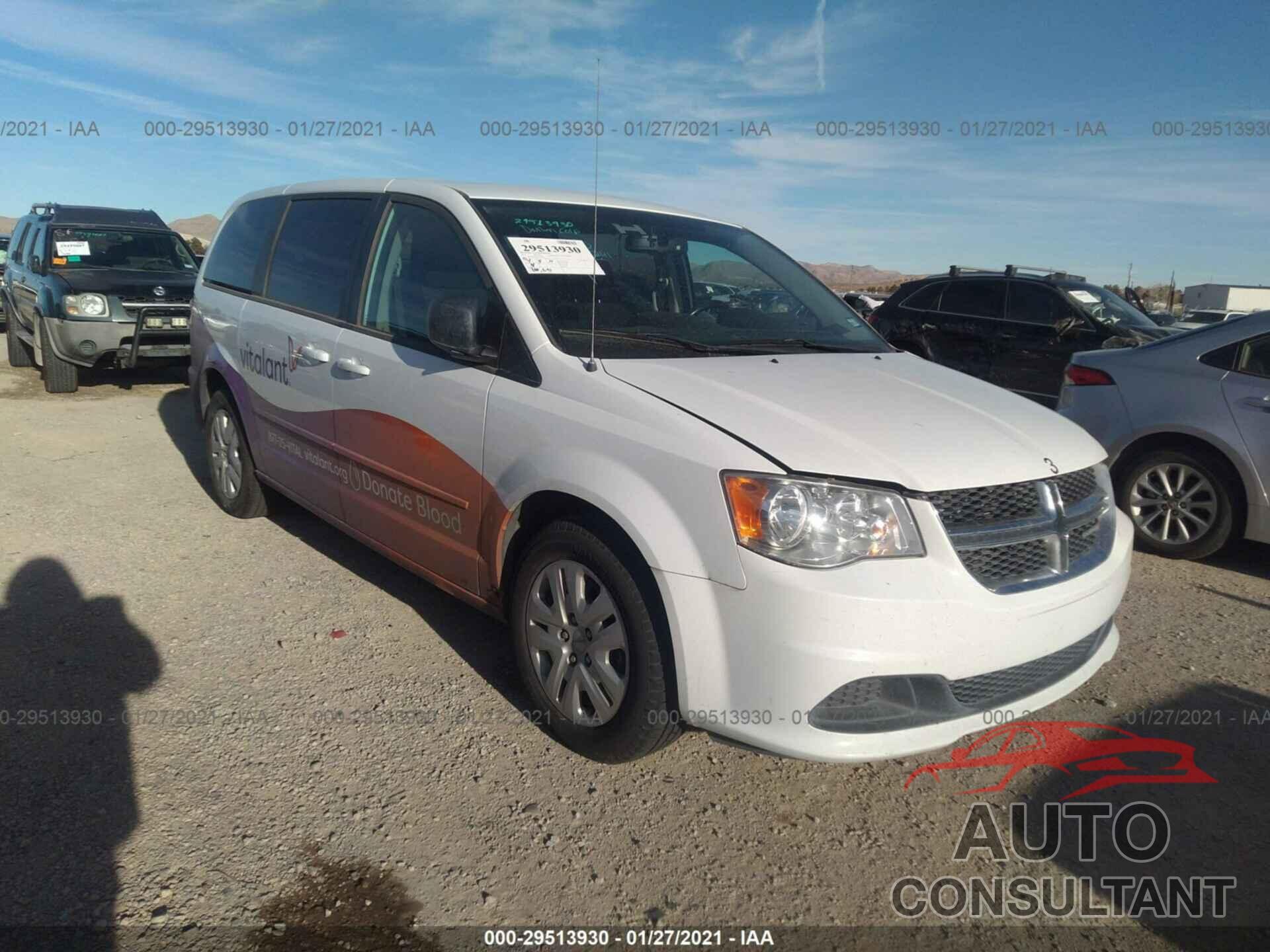 DODGE GRAND CARAVAN 2017 - 2C4RDGBG7HR736501