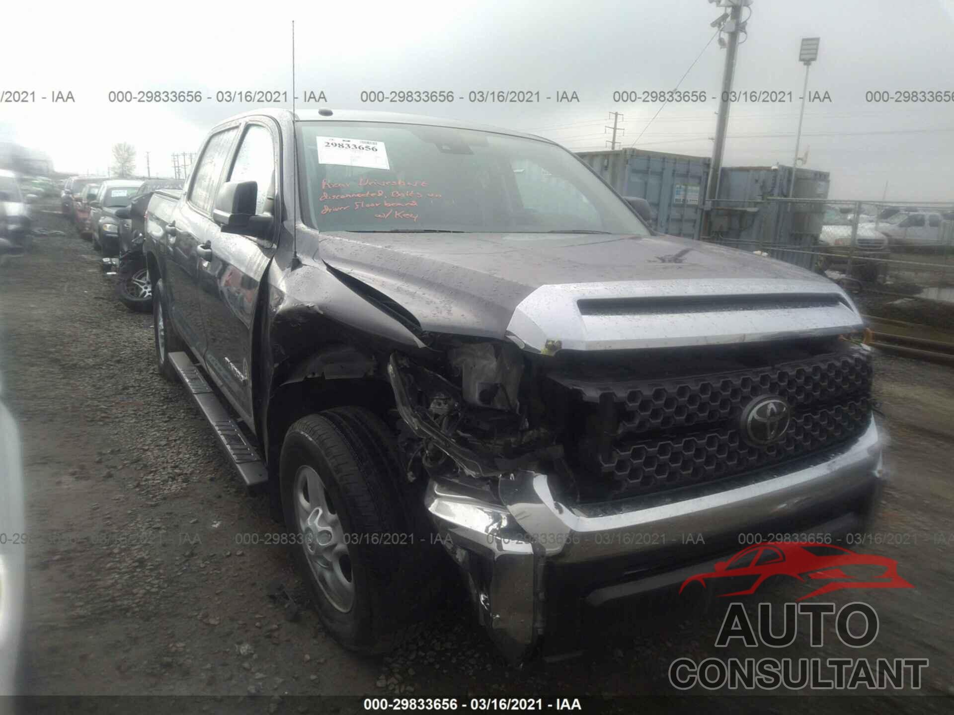 TOYOTA TUNDRA 4WD 2019 - 5TFDM5F11KX082639