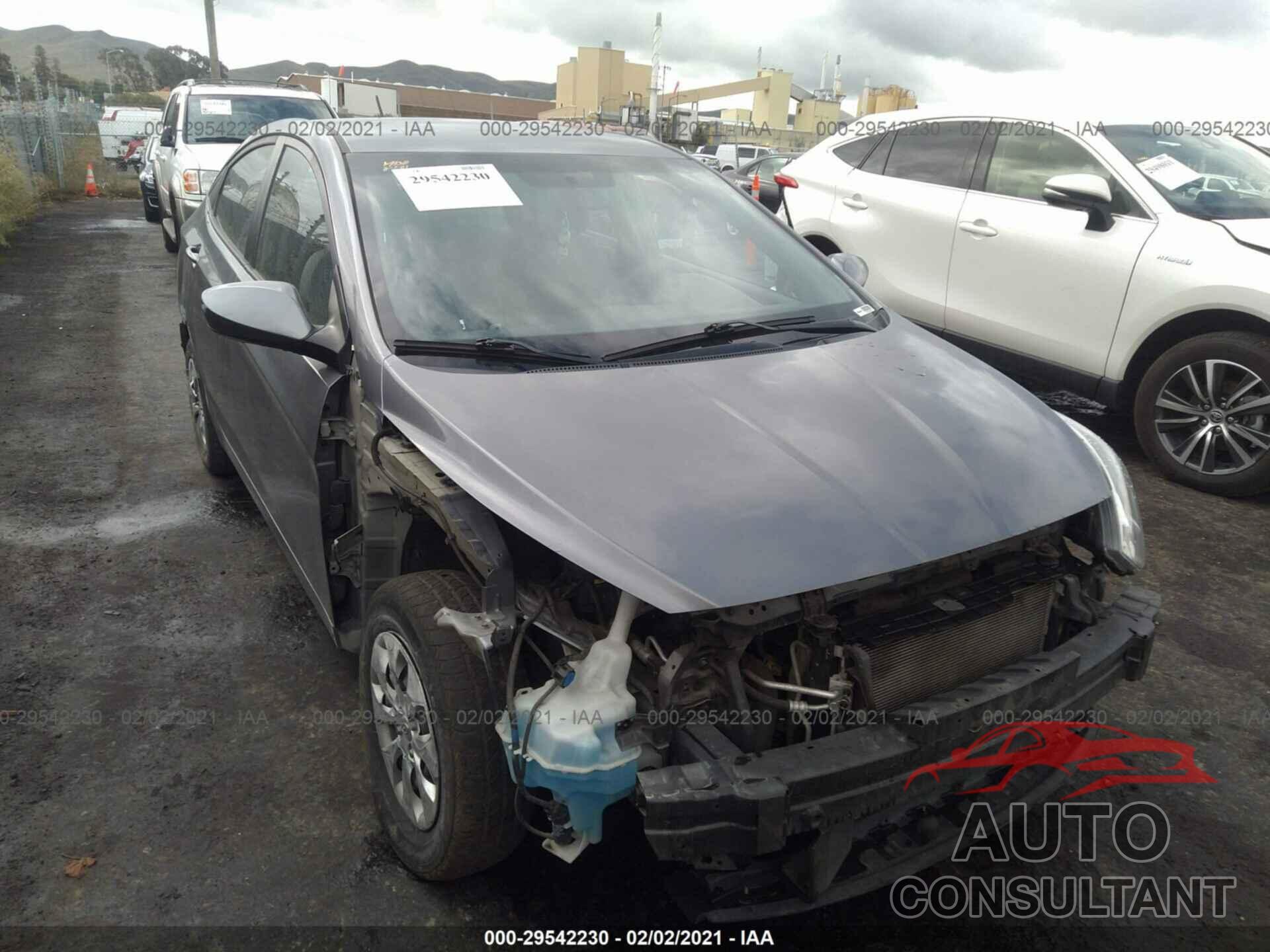 HYUNDAI ACCENT 2016 - KMHCT4AE5GU070811