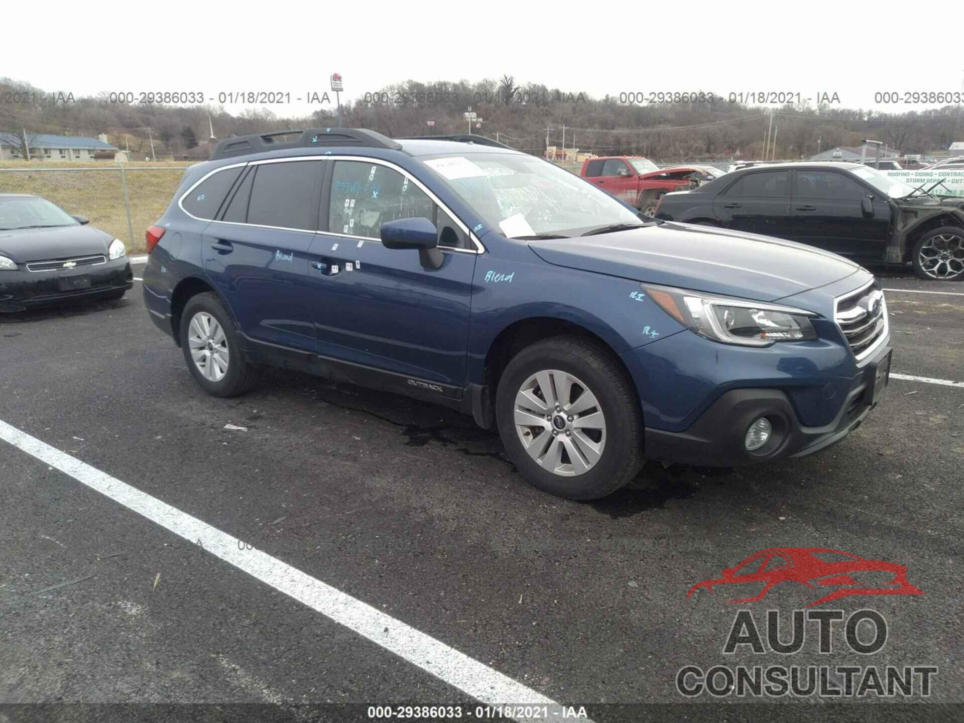 SUBARU OUTBACK 2019 - 4S4BSAFC6K3358436