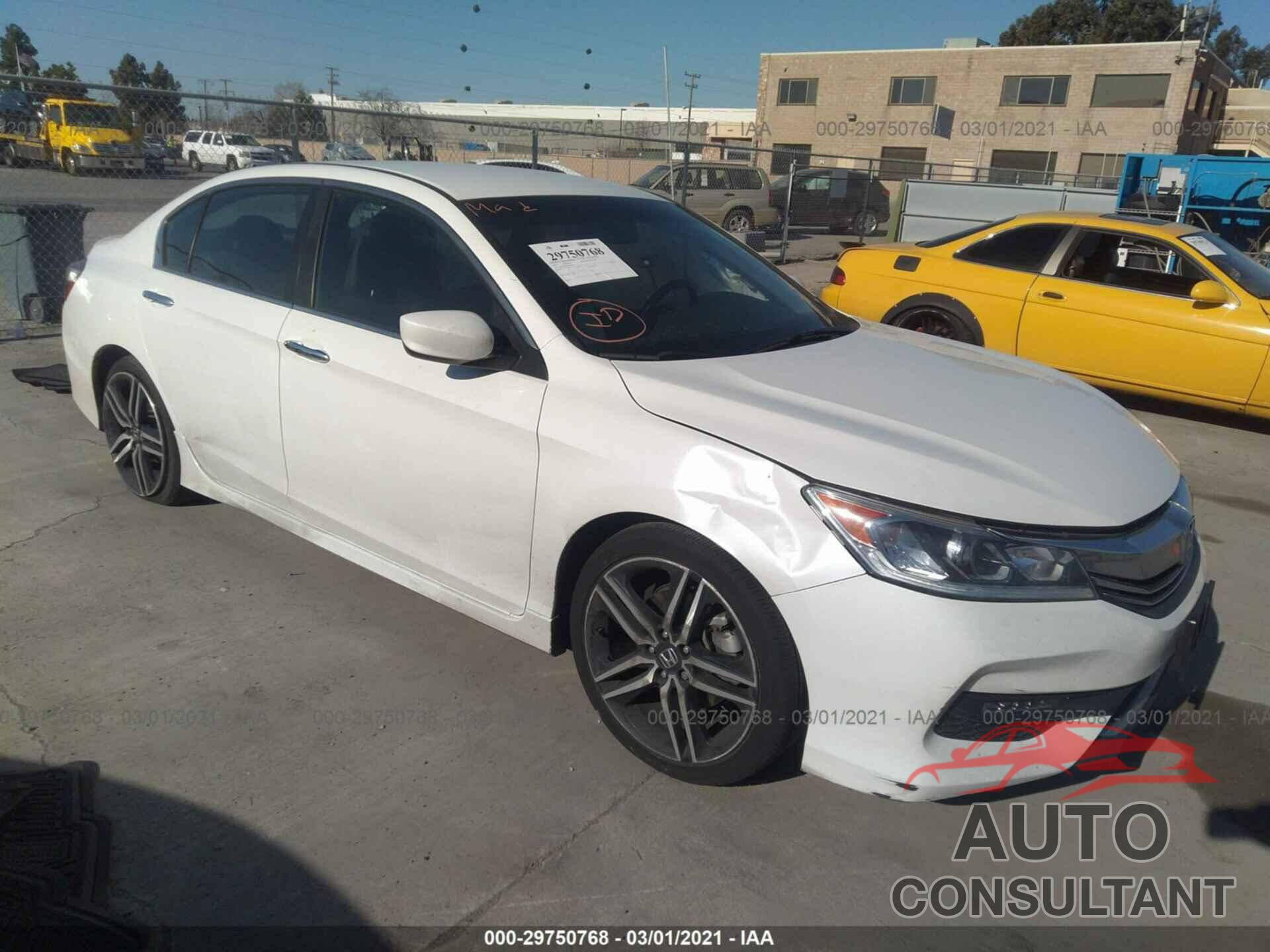HONDA ACCORD SEDAN 2017 - 1HGCR2F51HA029435