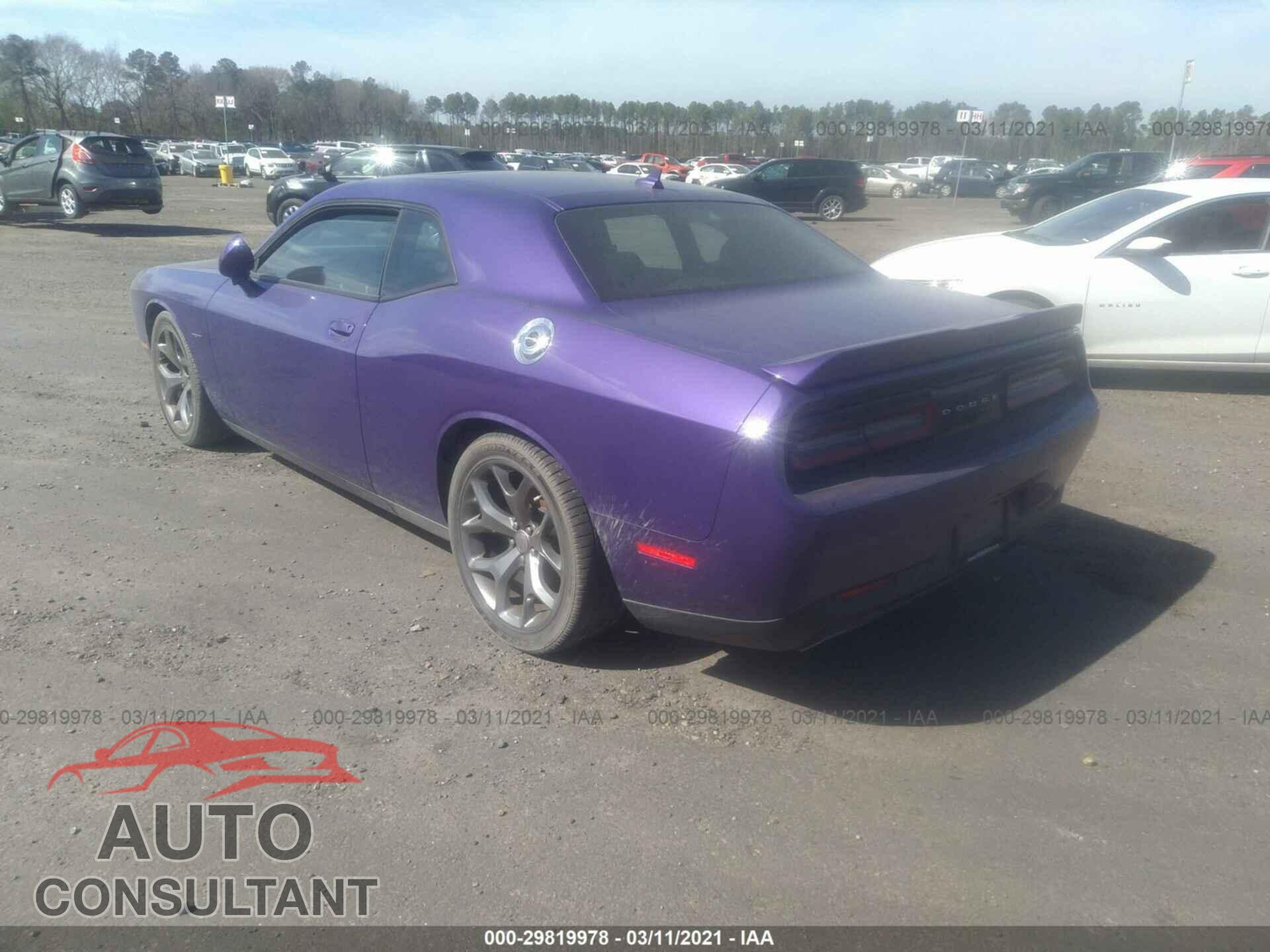 DODGE CHALLENGER 2016 - 2C3CDZBT1GH201977