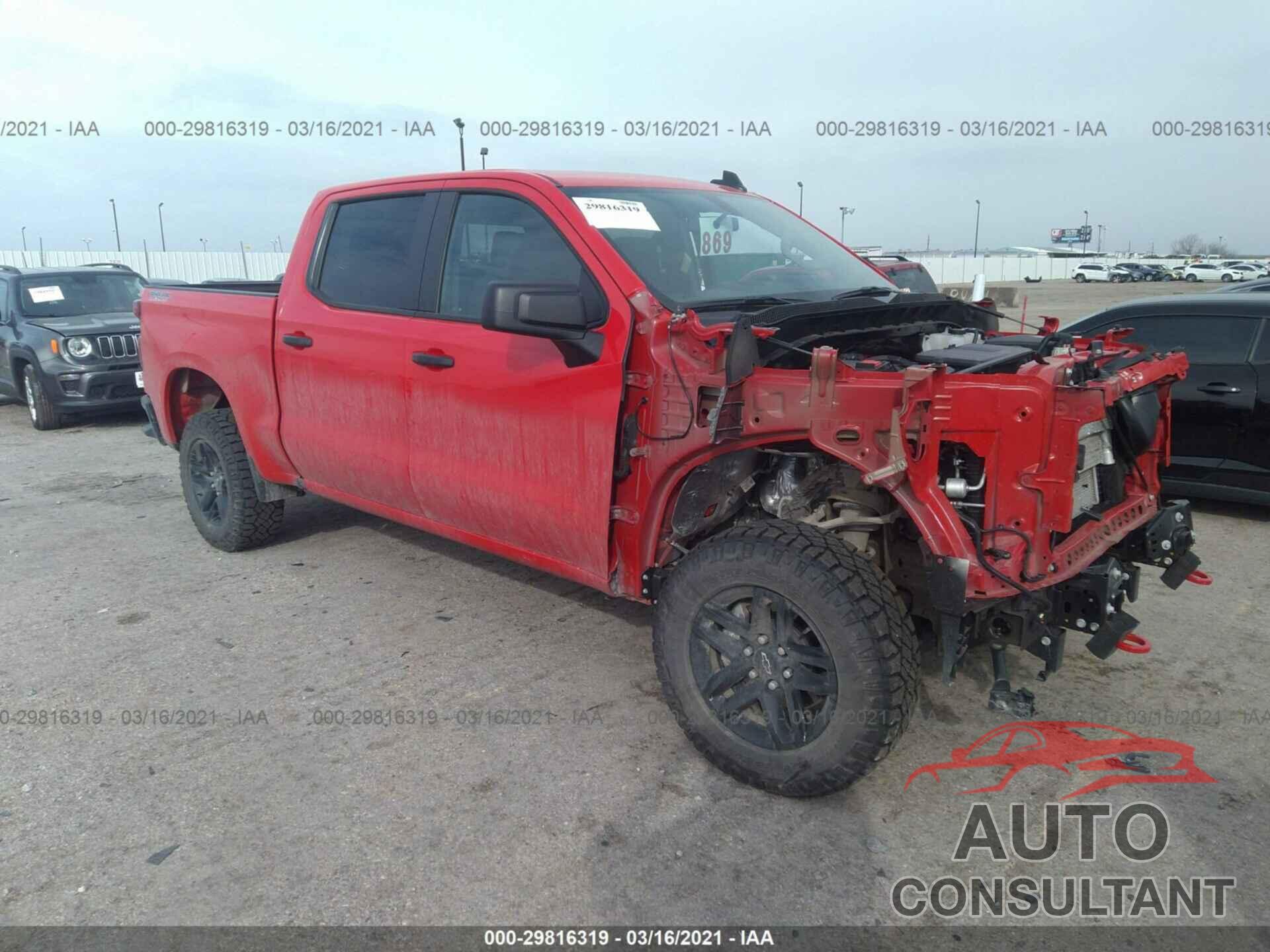 CHEVROLET SILVERADO 1500 2020 - 3GCPYCEFXLG421553