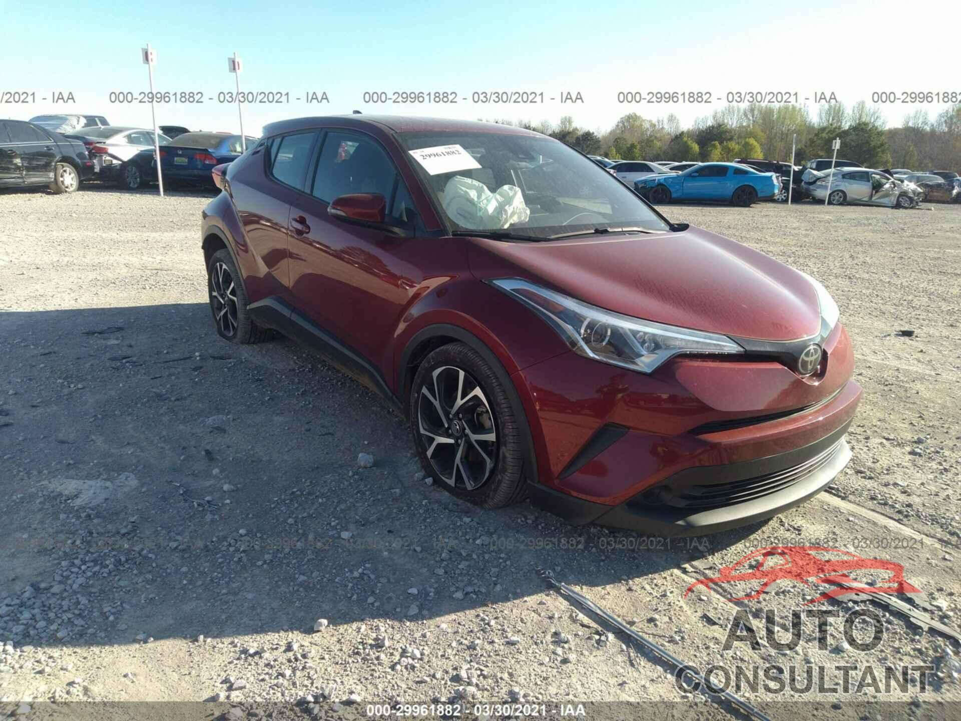 TOYOTA C-HR 2018 - NMTKHMBX4JR018002