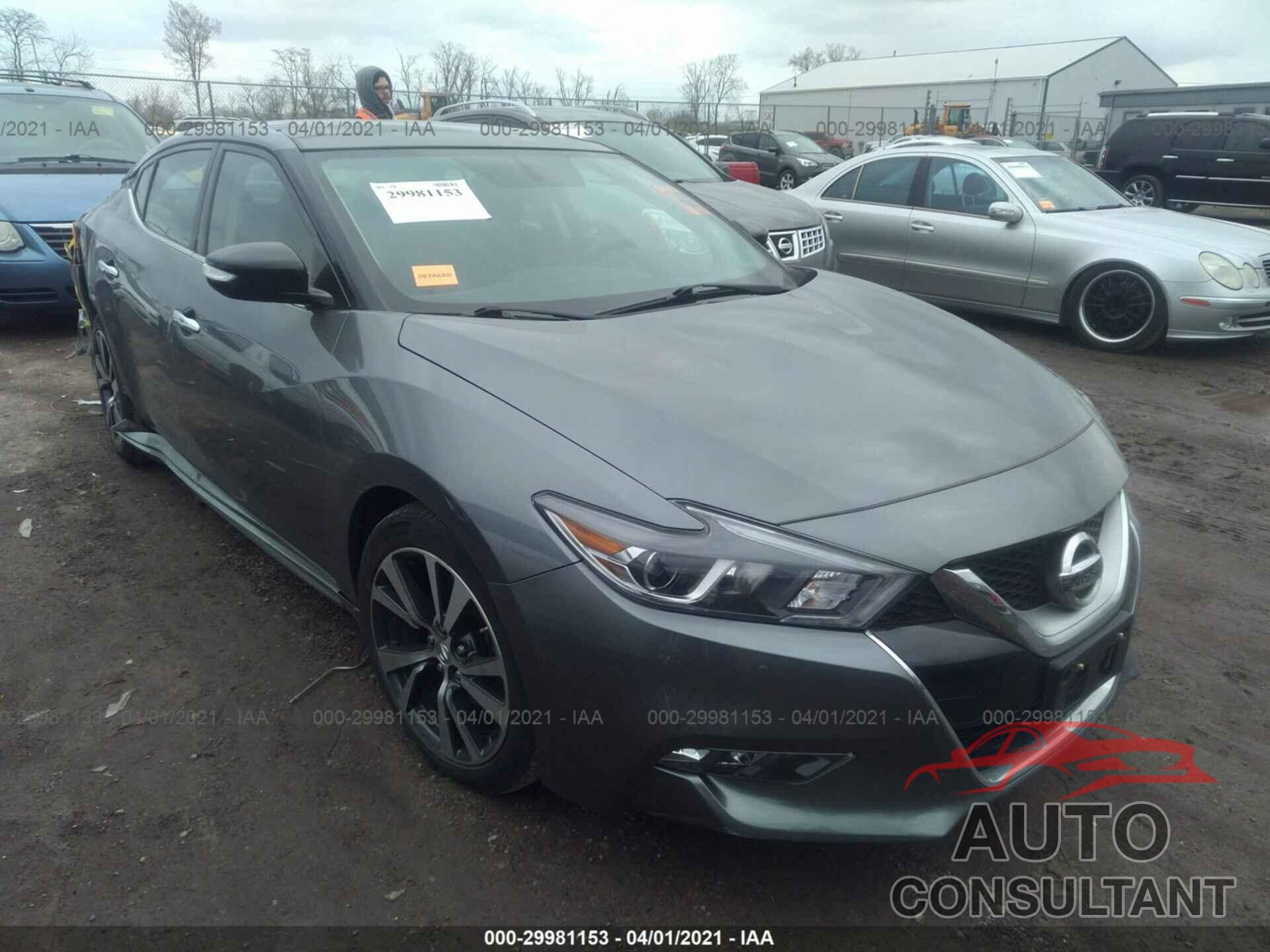 NISSAN MAXIMA 2017 - 1N4AA6AP9HC418735