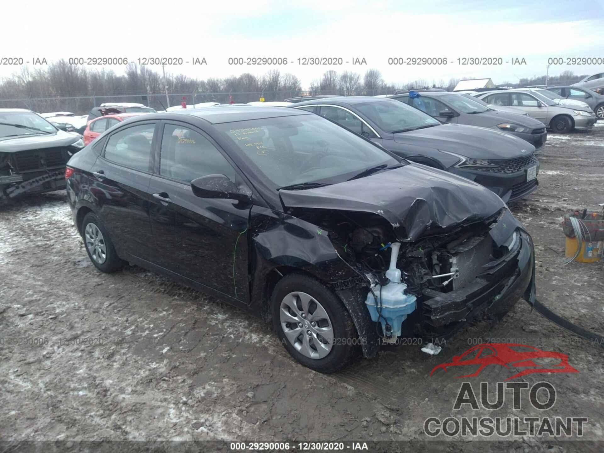 HYUNDAI ACCENT 2017 - KMHCT4AE7HU361098