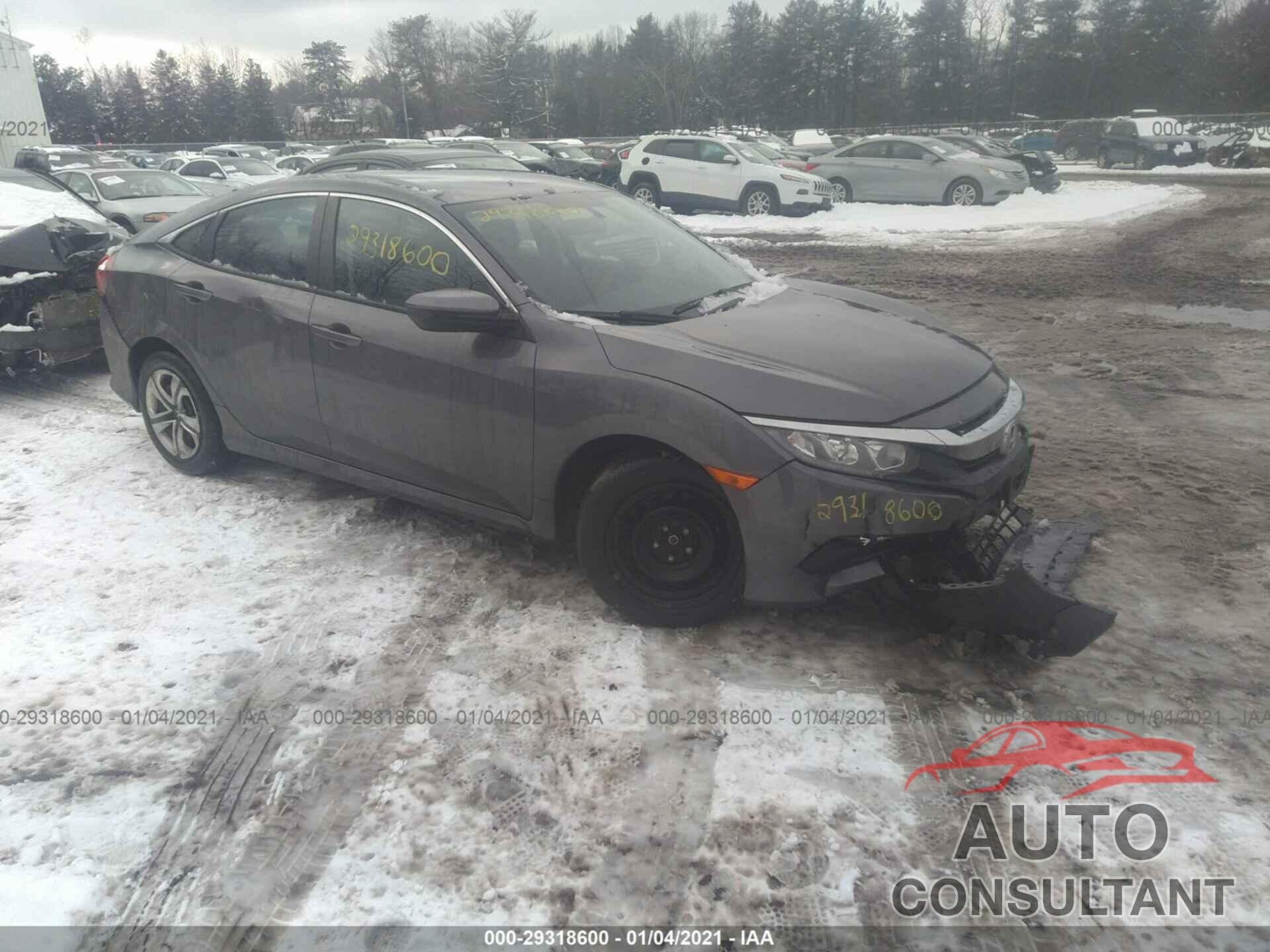 HONDA CIVIC SEDAN 2018 - 2HGFC2F51JH549947