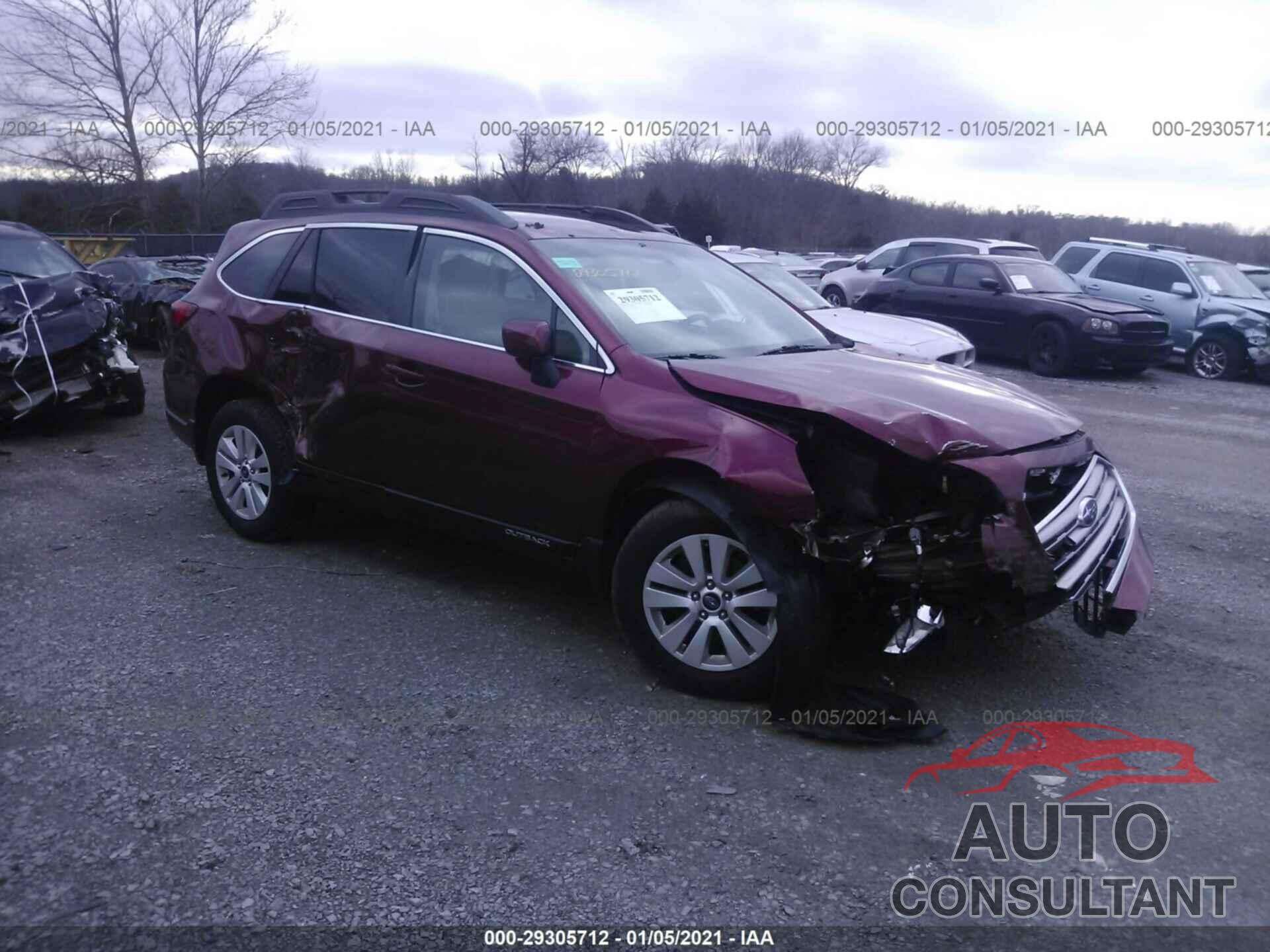SUBARU OUTBACK 2017 - 4S4BSADC4H3431122